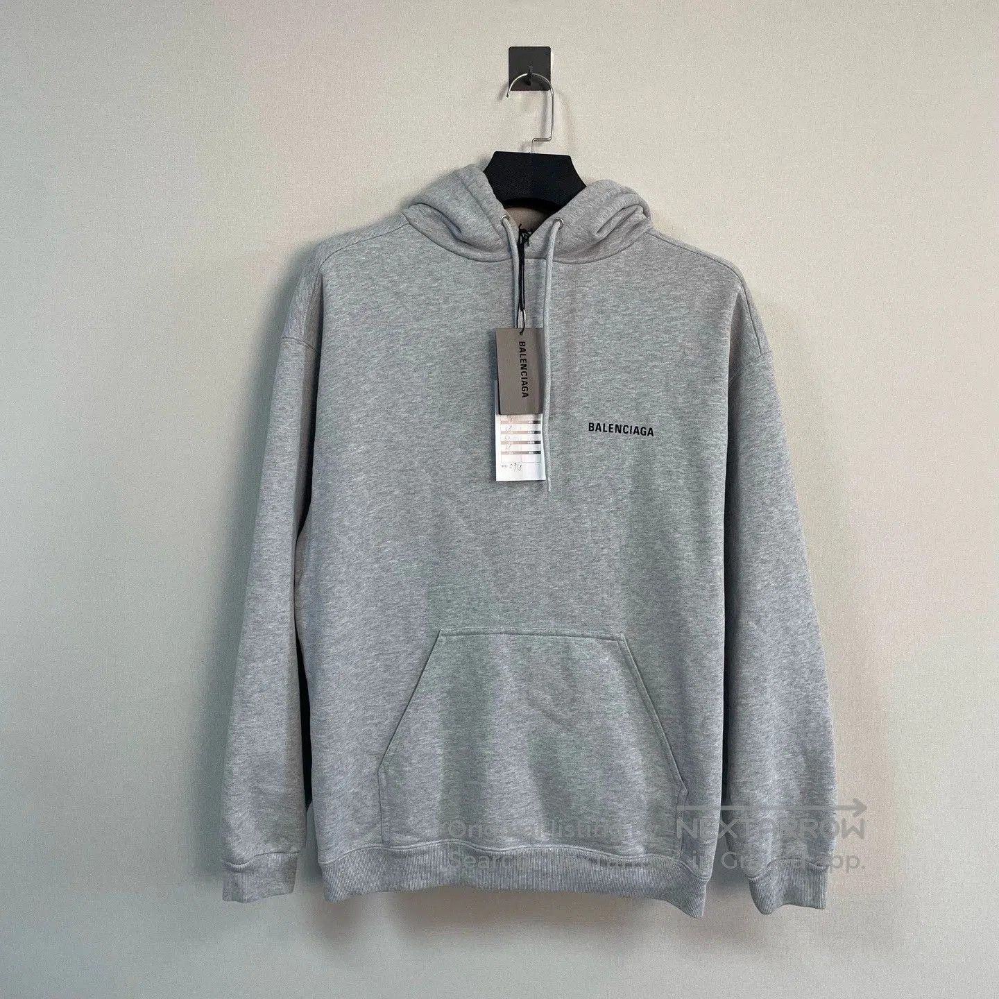 Balenciaga balenciaga gray hoodie with logo. Size US XS / EU 42 / 0 - 1 Thumbnail