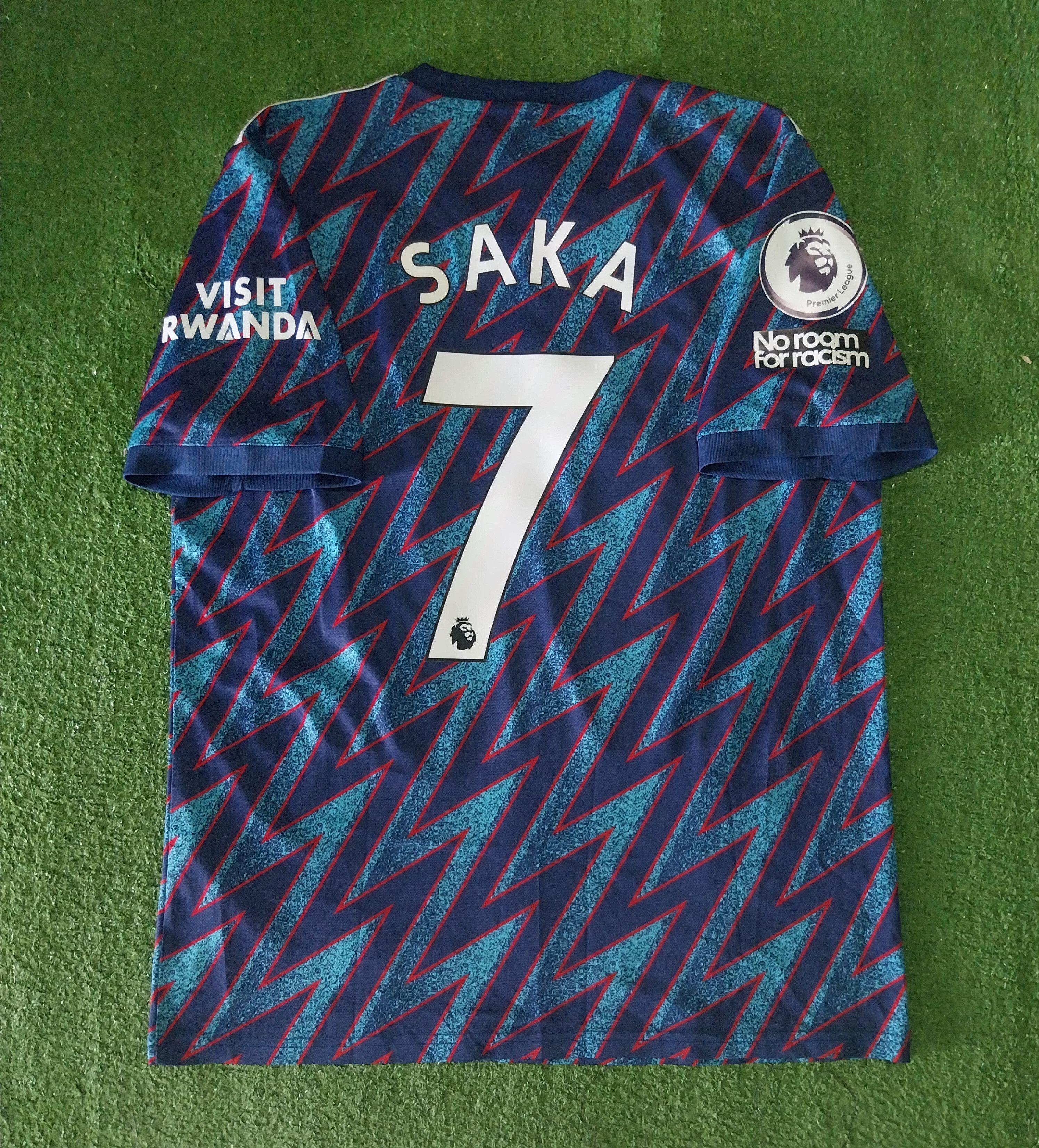 Adidas Arsenal 3rd 2021/2022 saka jersey football Size US M / EU 48-50 / 2 - 2 Thumbnail