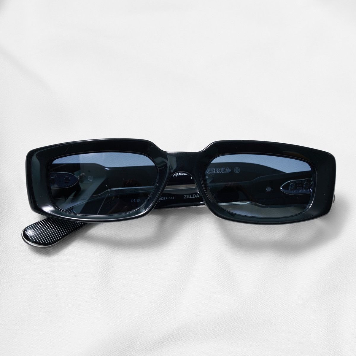 Chrome Hearts CHROME HEARTS ZELDA BLACK SUNGLASSES Size ONE SIZE - 6 Thumbnail