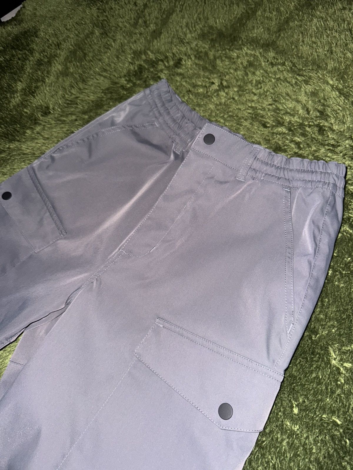 Carhartt Wip [S] Carhartt WIP Reflective Logo Balto Cargo Pants — Grey Size US 30 / EU 46 - 2 Thumbnail