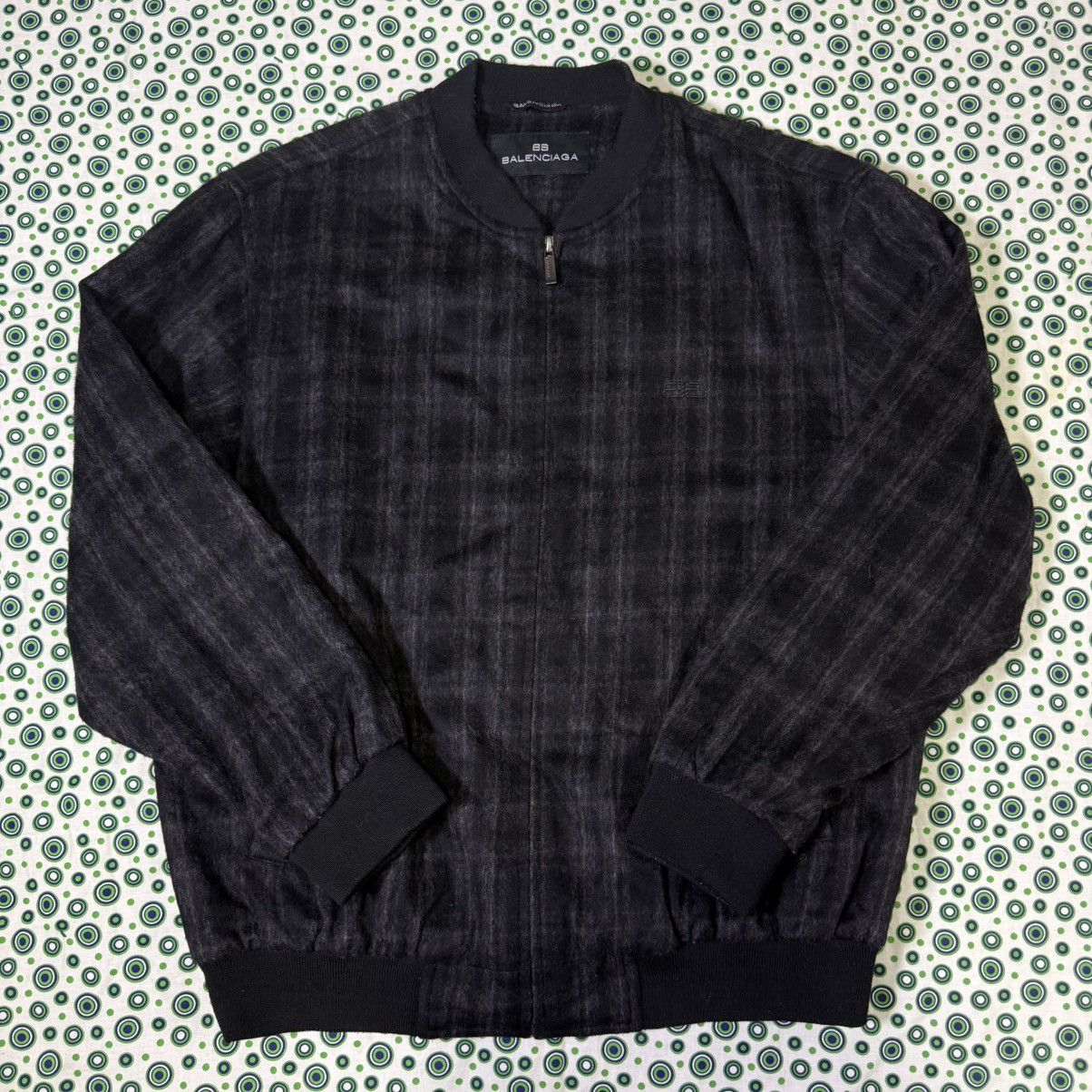 Vintage Balenciaga wool bomber jacket