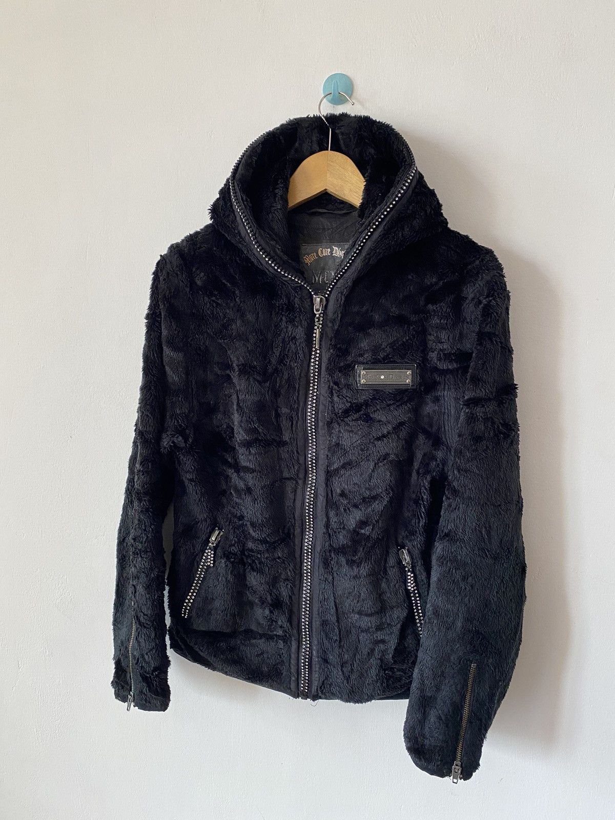 Hysteric Glamour MCD More Core Division Zip Y2k Fur Hoodie i6w9 LGB style Size US M / EU 48-50 / 2 - 2 Thumbnail