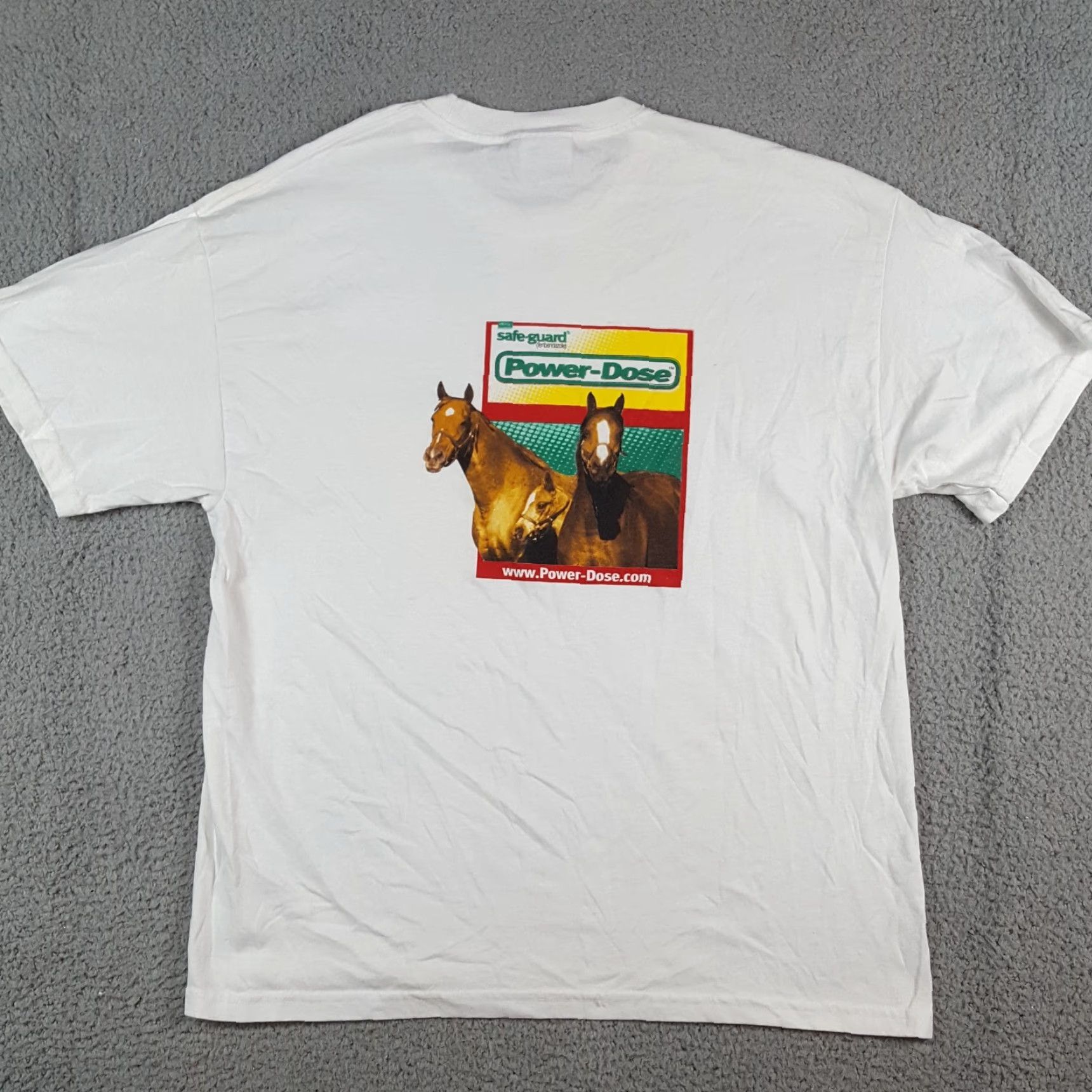 Hanes VINTAGE Intervet Horse Medicine Farm Animal Mens Size L Retro Farmer T Shirt Size US L / EU 52-54 / 3 - 5 Thumbnail