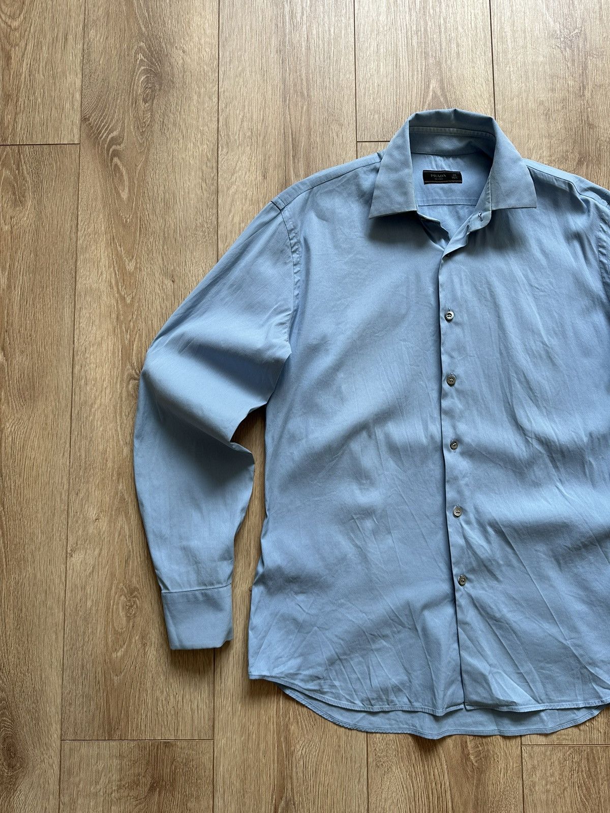 Prada Prada vintage luxury shirt Size US L / EU 52-54 / 3 - 3 Thumbnail