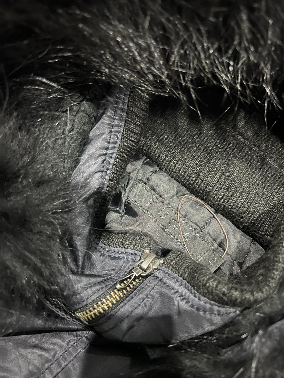 14th Addiction × GOSTAR DE FUGA × Le Grande Bleu (L.G.B.) Rare Fuga Raccoon Fur Leather Bomber Jacket Size US S / EU 44-46 / 1 - 5 Thumbnail