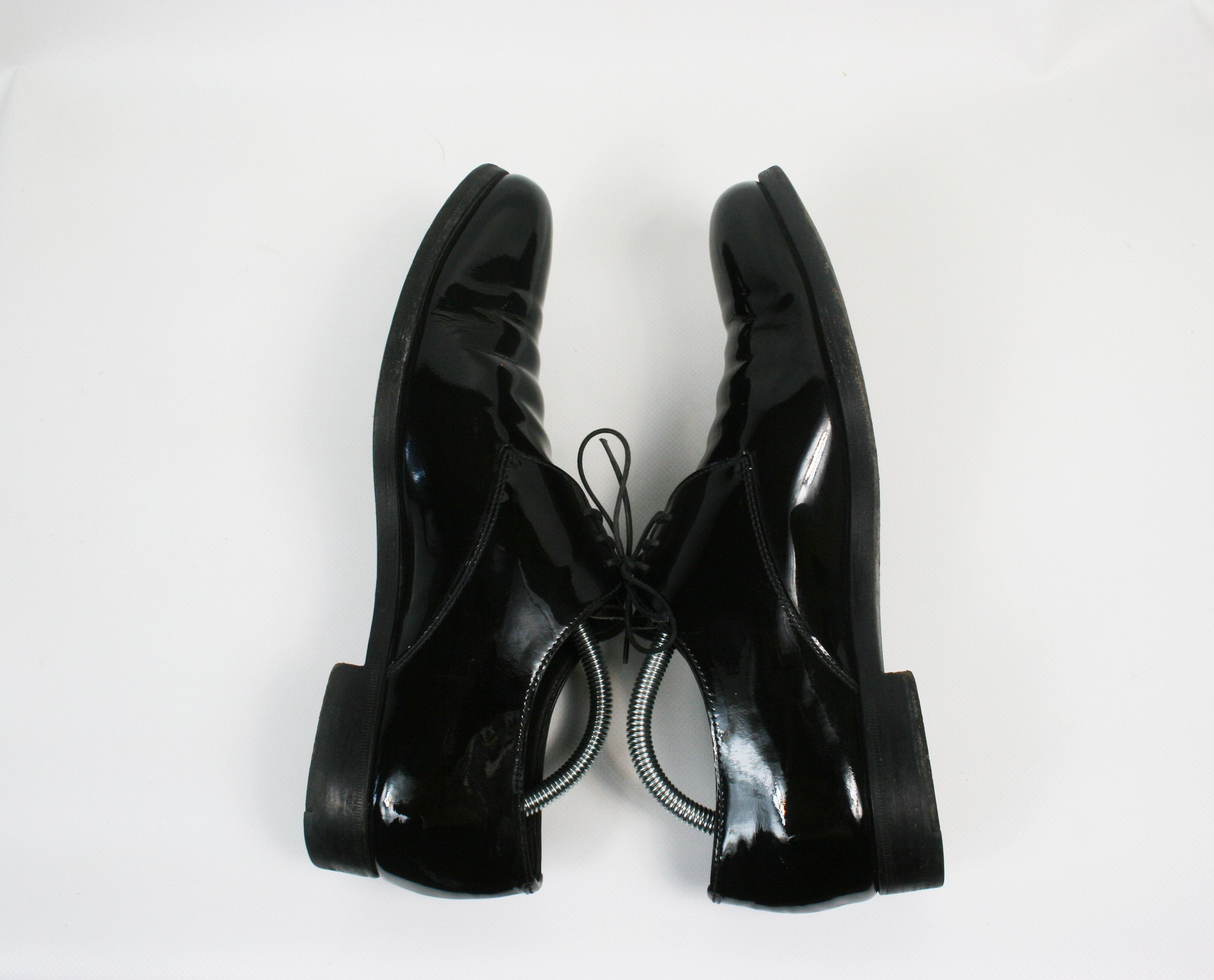 Prada 2008 Mainline Patent Leather Derby Shoes Size US 8 / EU 41 - 6 Thumbnail