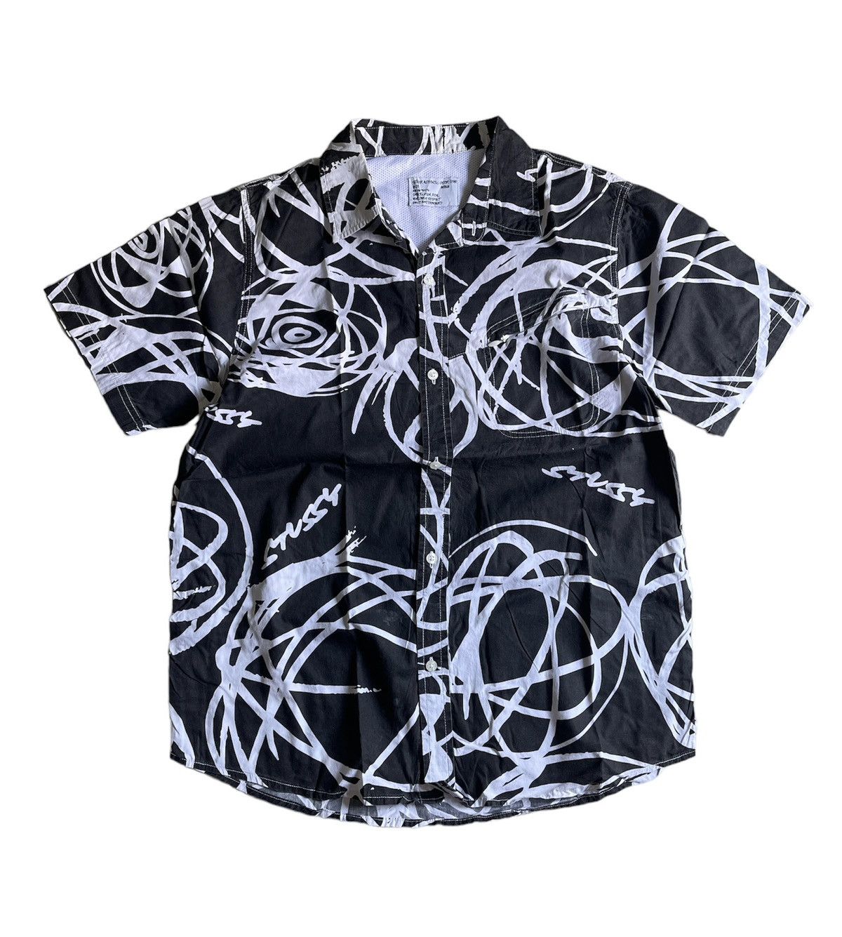 Vintage Stussy x Futura shirt