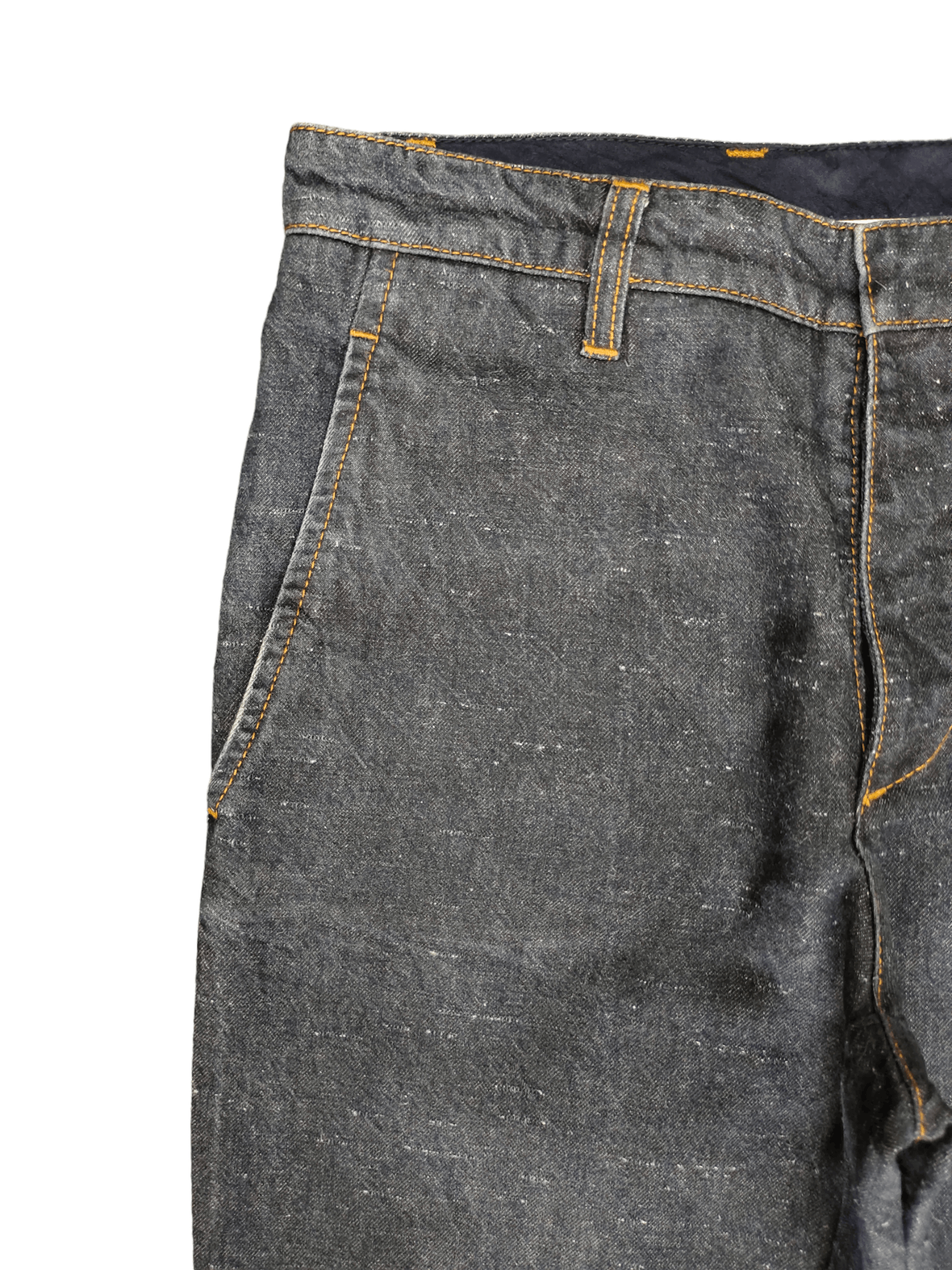 Marni Marni Linen Cotton Blend Denim Pants Size 28" / US 6 / IT 42 - 4 Thumbnail