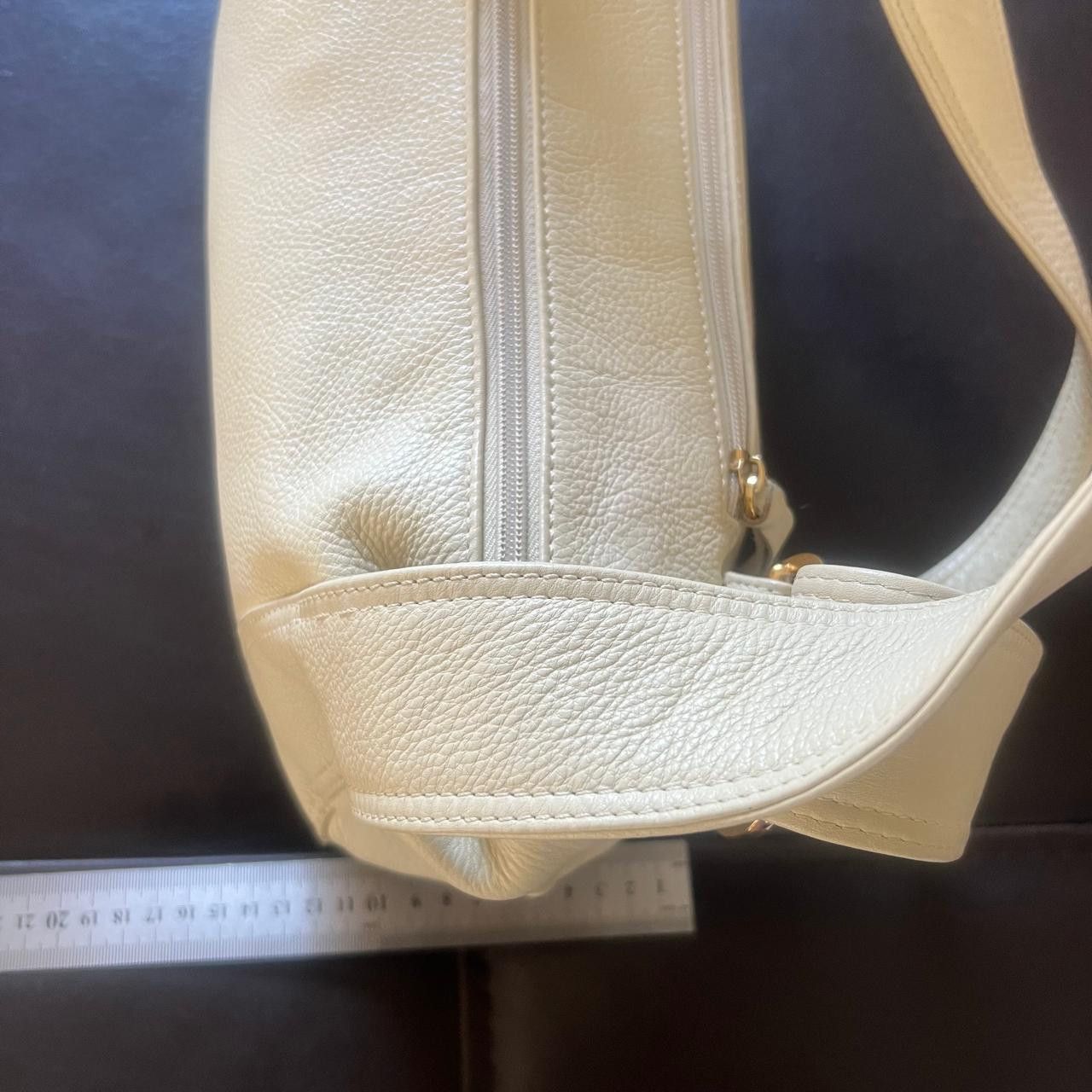 Other Dissona Cream Leather Bag – Everyday Tote/Shoulder Style Size ONE SIZE - 4 Thumbnail
