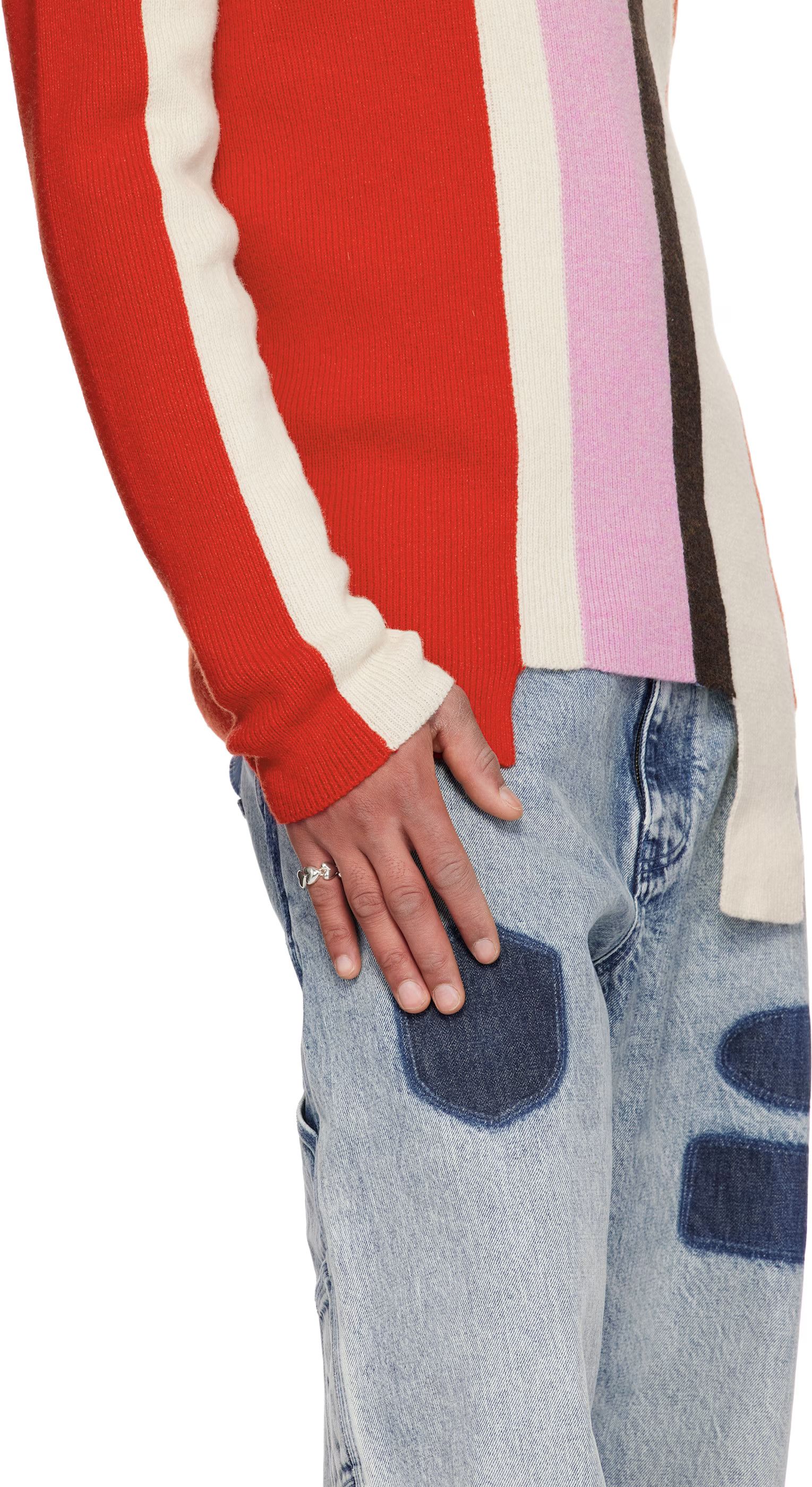 Ambush Design AMBUSH Silver Heart Link Ring Size ONE SIZE - 2 Thumbnail