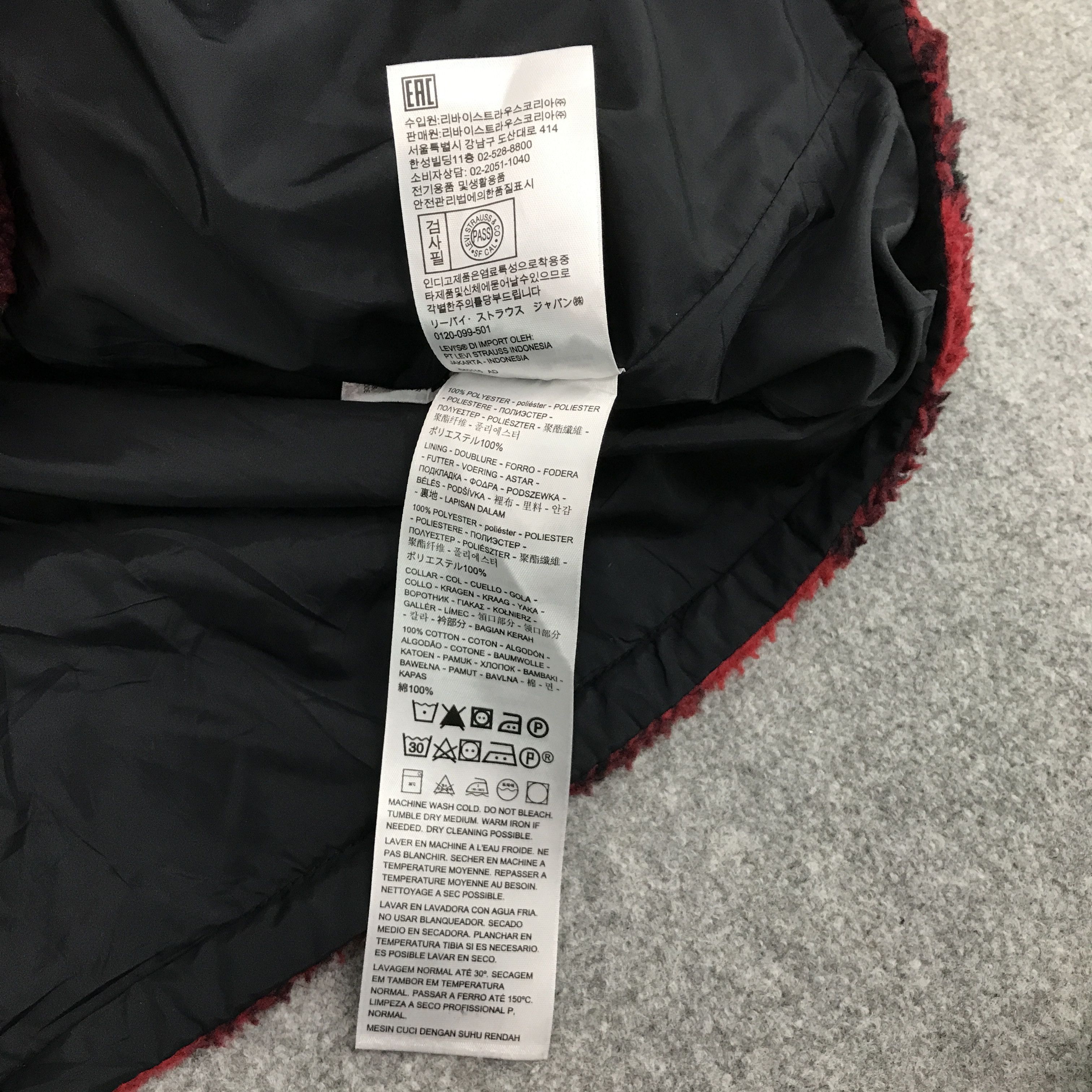 Japanese Brand × Levi's × Levi's Vintage Clothing LEVIS SHERPA SNAP BUTTON FLANNEL DESIGN JACKET Size US L / EU 52-54 / 3 - 9 Thumbnail