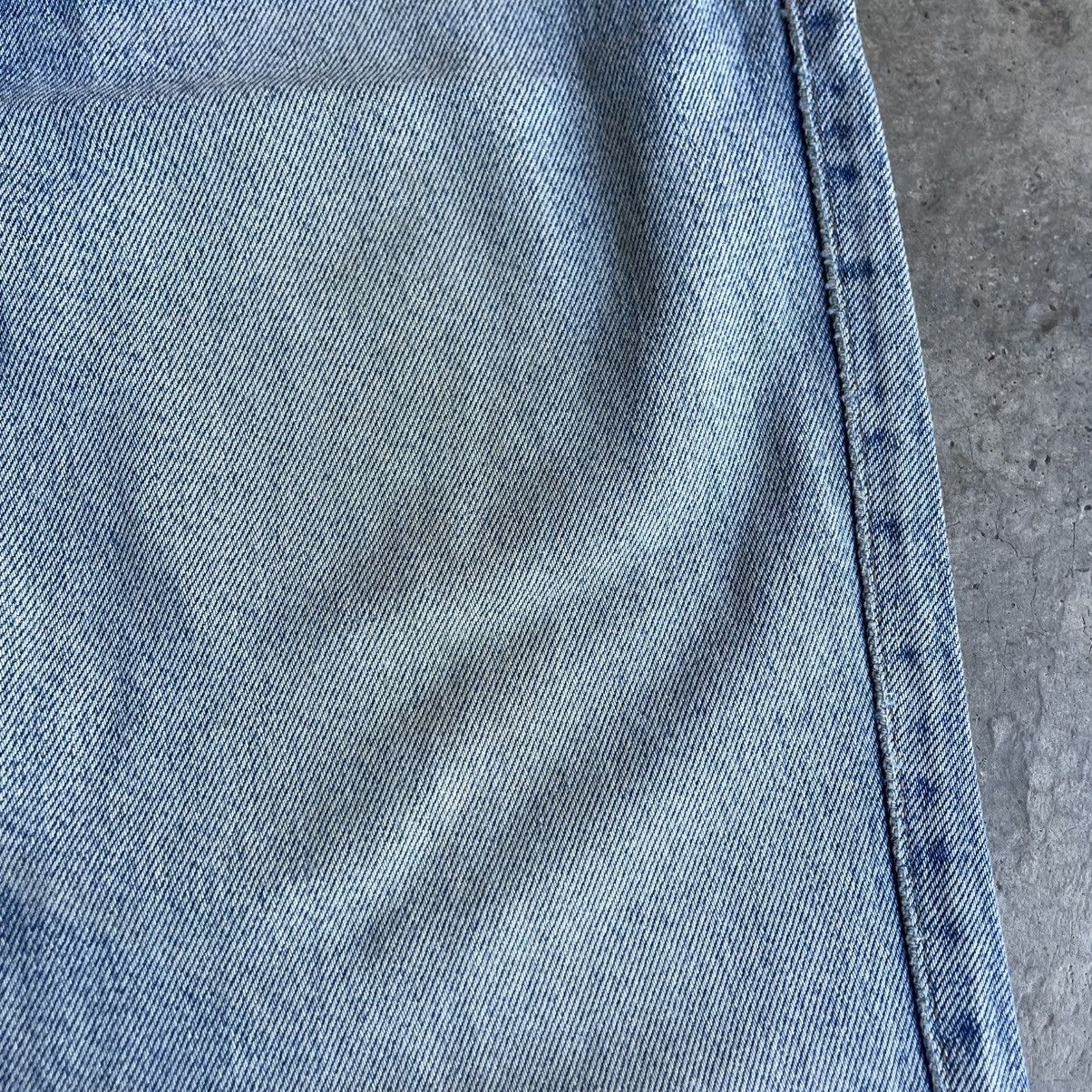 Vintage 🔥Vintage Bobson Stoned Washed Classic Distress Denim Jeans Size US 30 / EU 46 - 8 Thumbnail