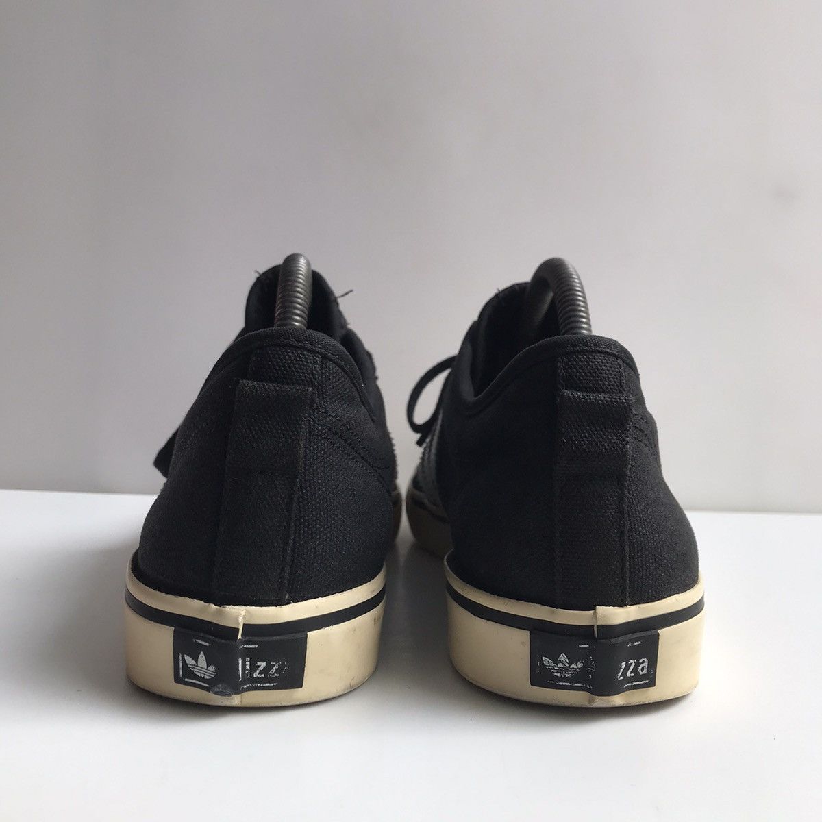 Adidas Adidas Originals Nizza skateboard sneakers shoes black canv Size US 10 / EU 43 - 5 Thumbnail