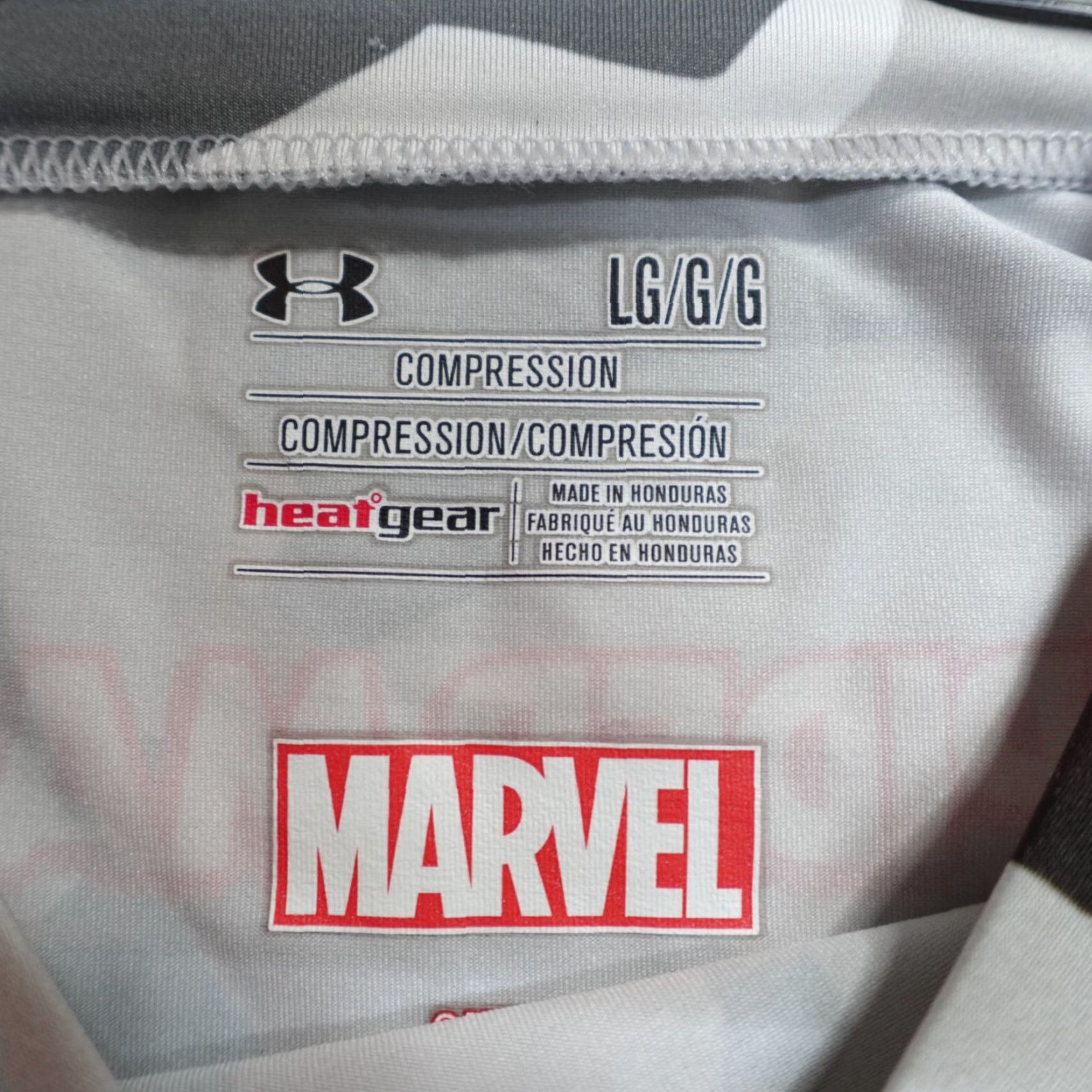 Under Armour Under Armour Shirt Spider-Man Gray Camouflage Crew Neck L Men Regular T-Shirt Activewear CrossFit Gym Pullover Size US L / EU 52-54 / 3 - 2 Thumbnail