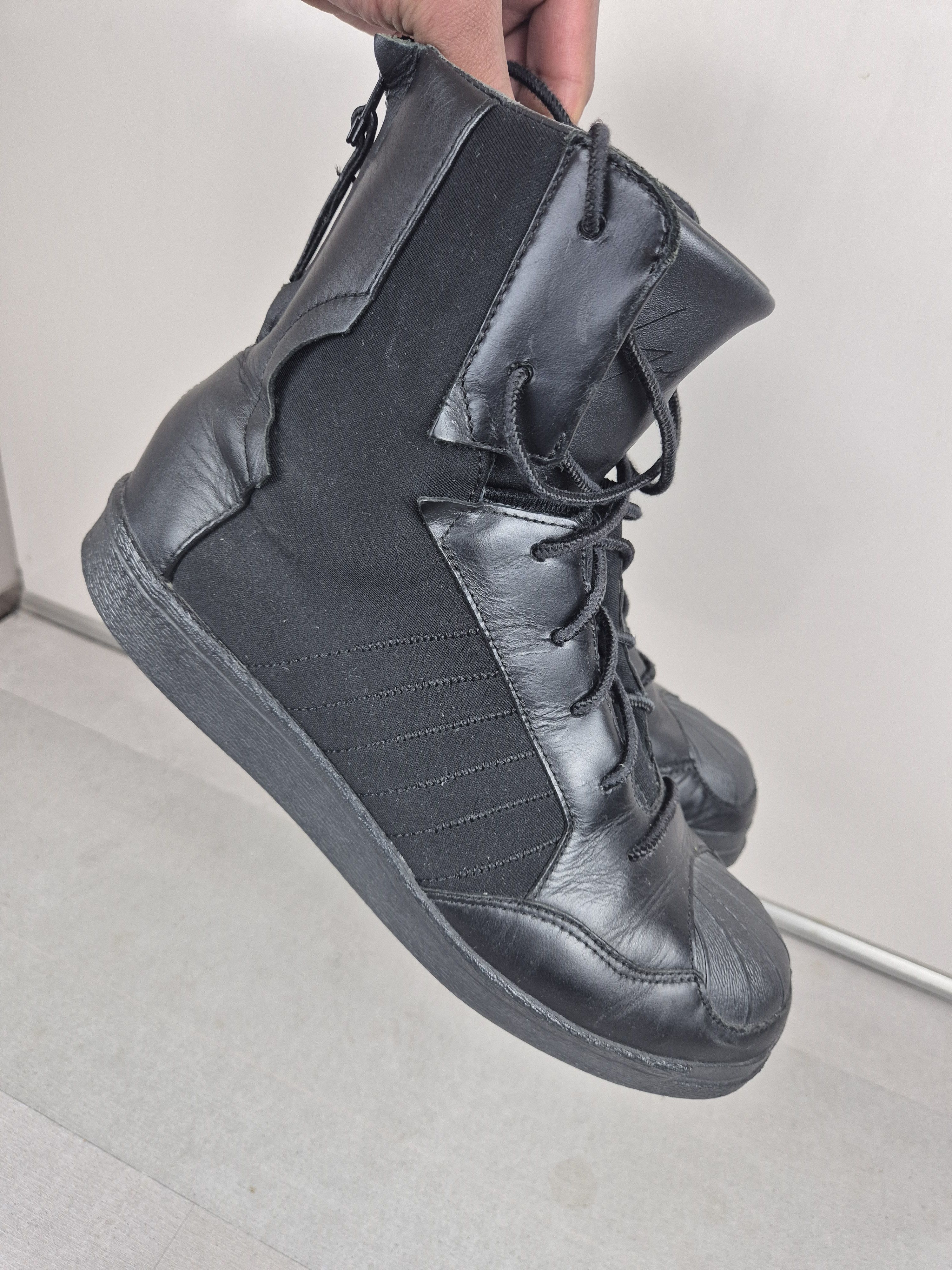 Yohji Yamamoto Yohji Yamamoto Neoprene Punk Superstar Sneakers Size US 7.5 / EU 40-41 - 6 Thumbnail