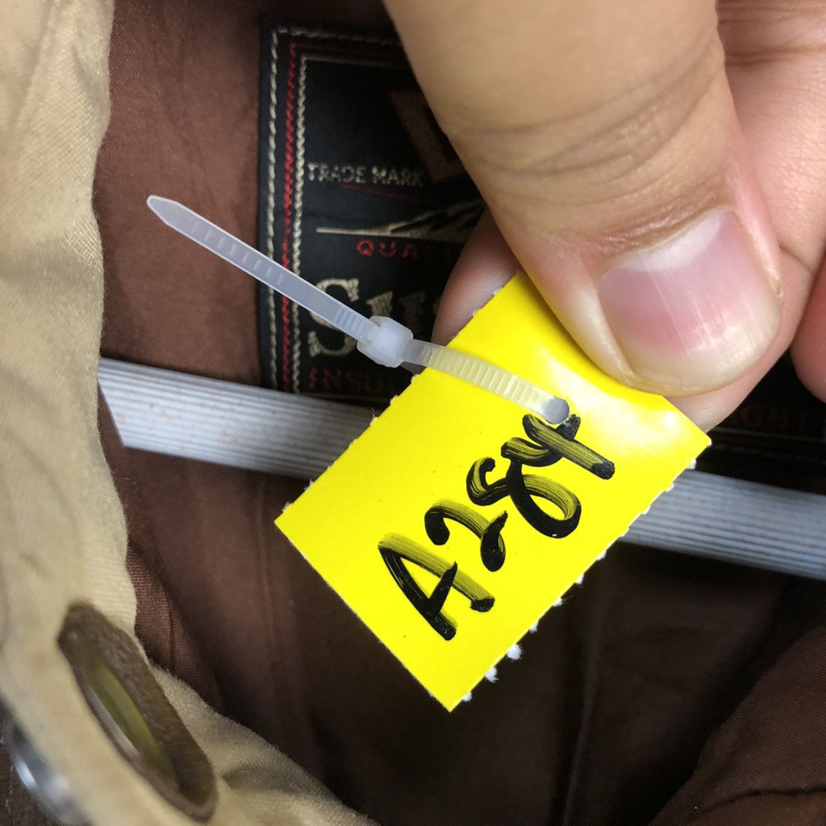 Sugar Cane DL Sugar Cane Quilt Hybrid Western Down Jacket Shirt #A284 Size US M / EU 48-50 / 2 - 10 Thumbnail