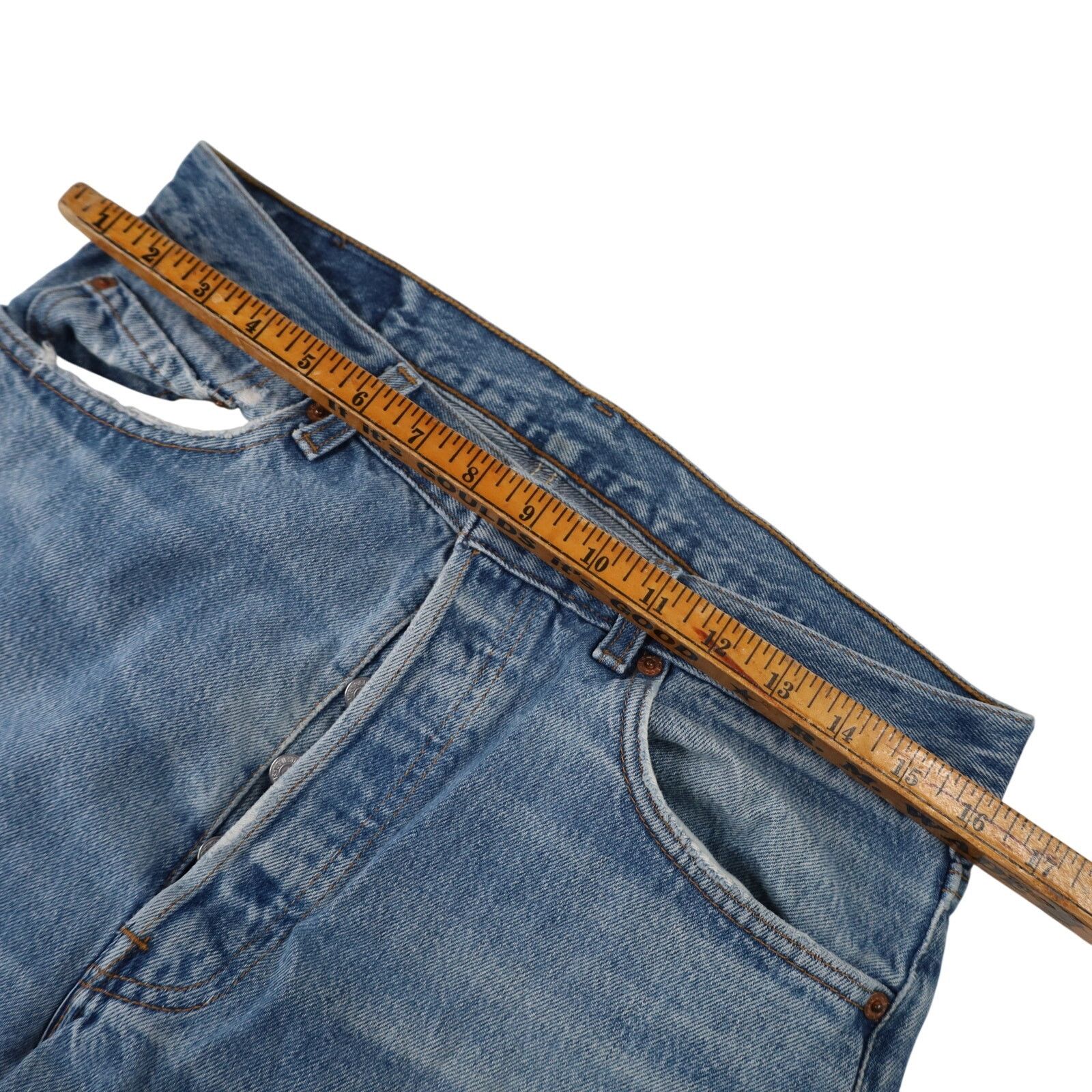 Levi's × Vintage Vintage Levis 501 Denim Jeans Size US 38 / EU 54 - 12 Thumbnail