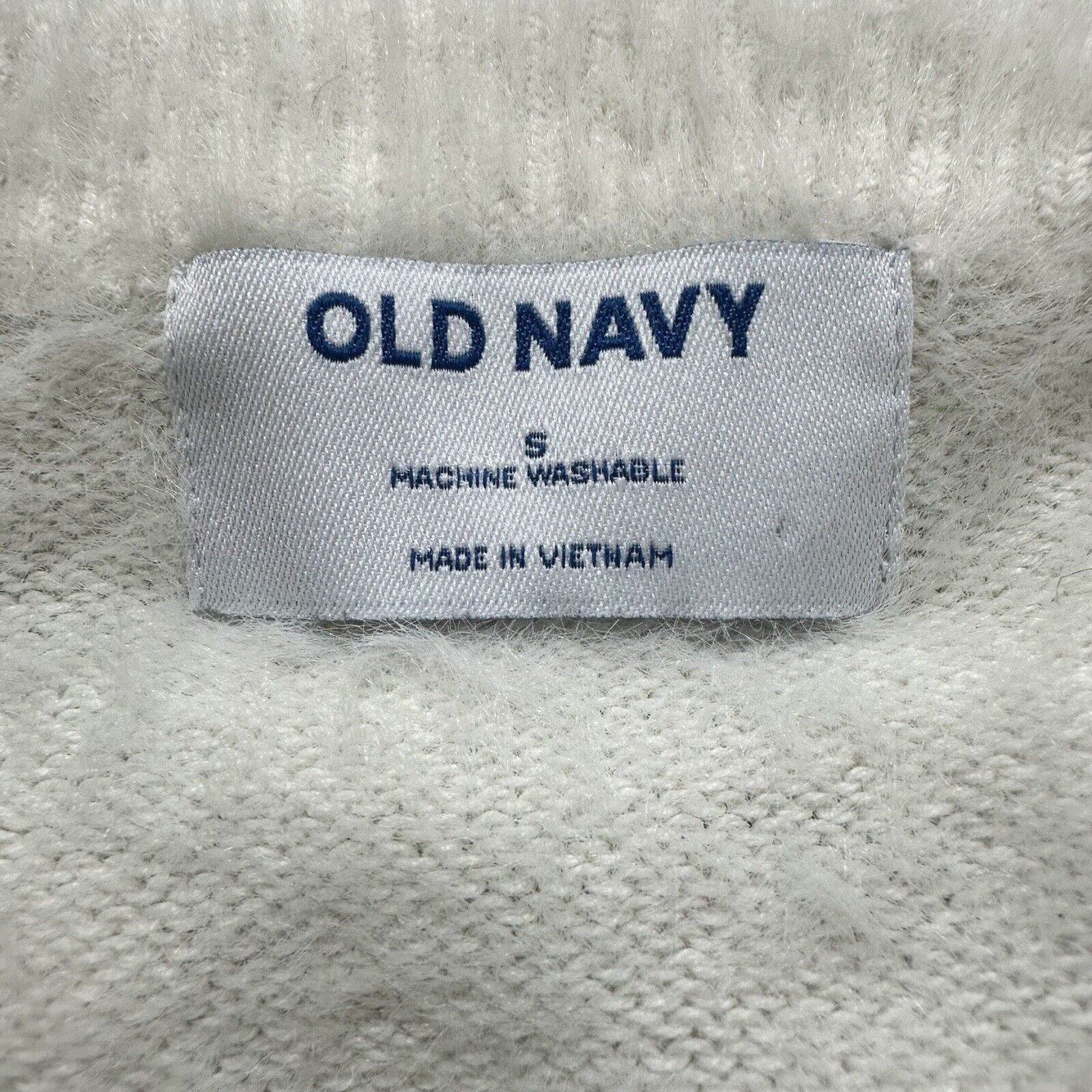 Old Navy Old Navy Small Crewneck White Black Striped Pullover Sweater Size S / US 4 / IT 40 - 3 Thumbnail