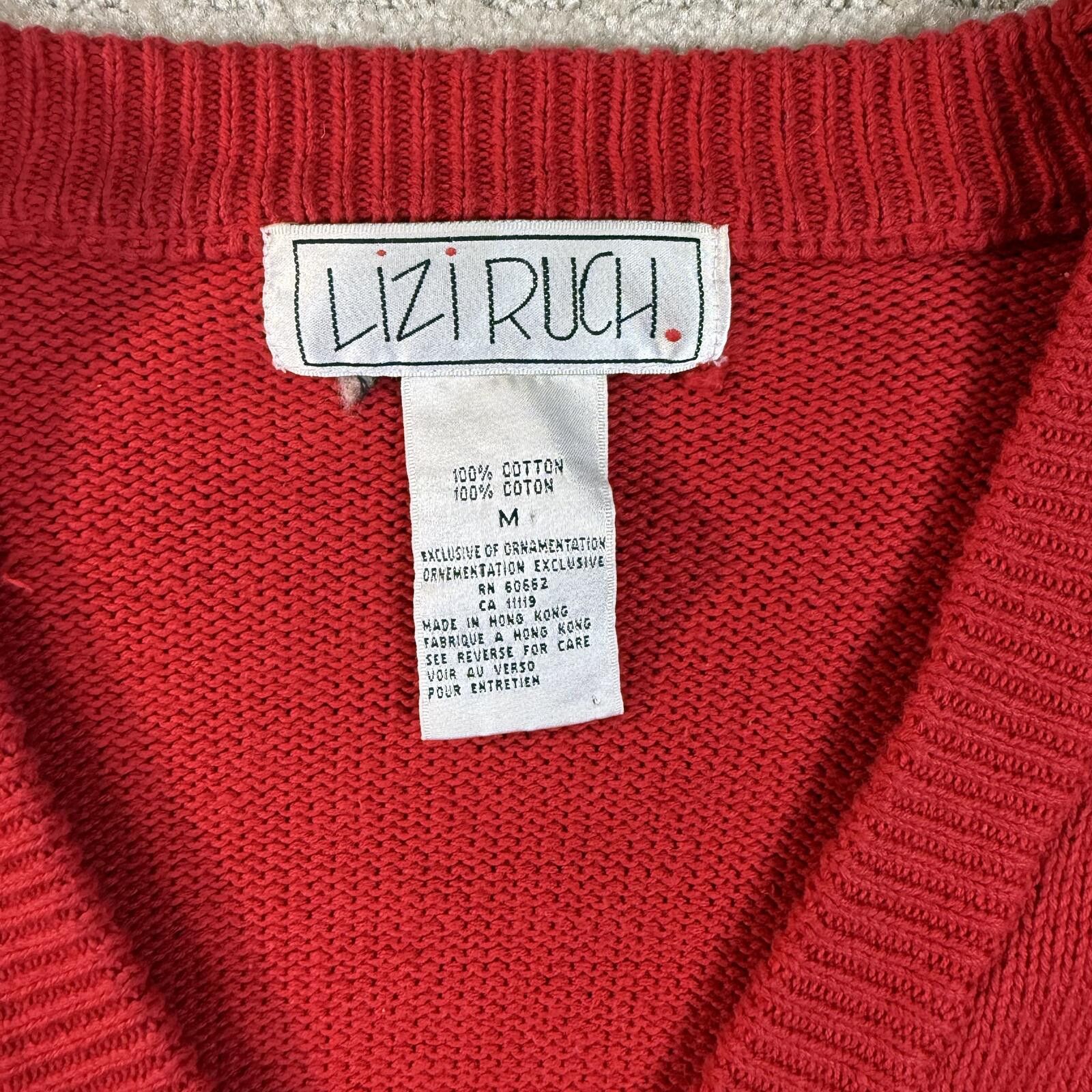 Other Vintage Lizi Ruch Golf Knit Cardigan Women’s M Size M / US 6-8 / IT 42-44 - 3 Thumbnail