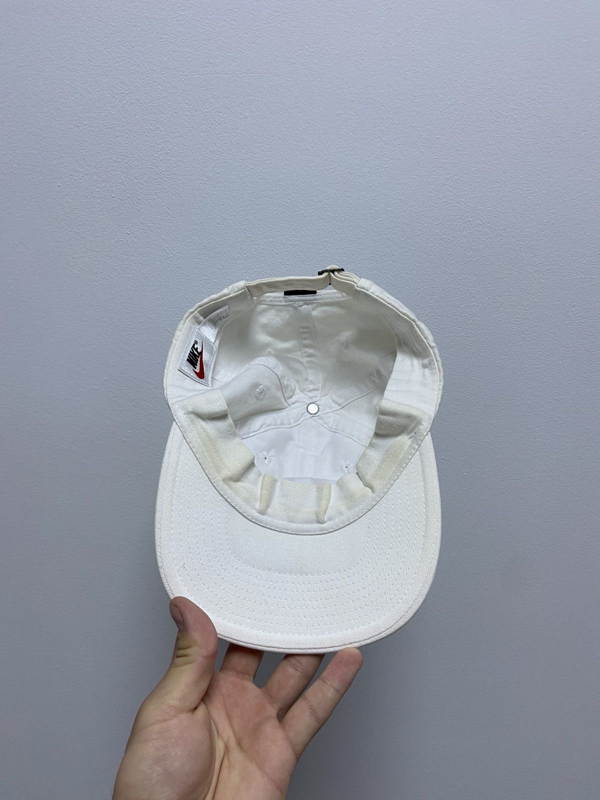 Nike × Vintage Nike Court Vintage Cap Hat Small Logo Y2K Style Casuals Rare Size ONE SIZE - 8 Thumbnail