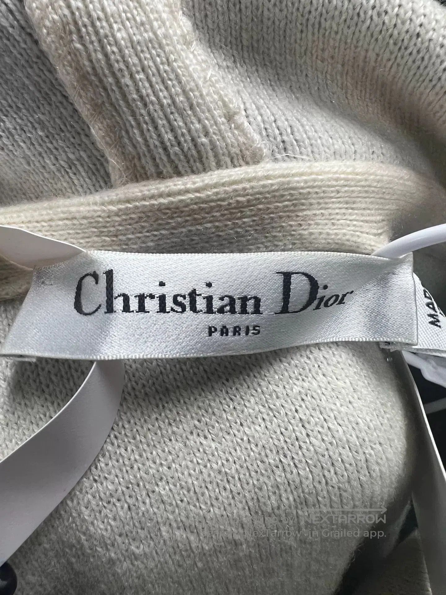 Dior gray cashmere sweater by dior size 36. Size US S / EU 44-46 / 1 - 7 Thumbnail