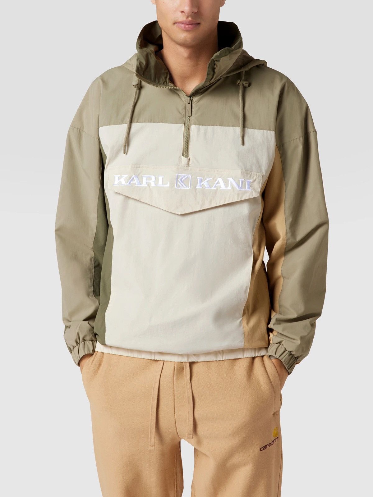 Karl Kani Karl Kani Windbreaker Anorak Retro Block Mens Size M Size US M / EU 48-50 / 2 - 1 Thumbnail