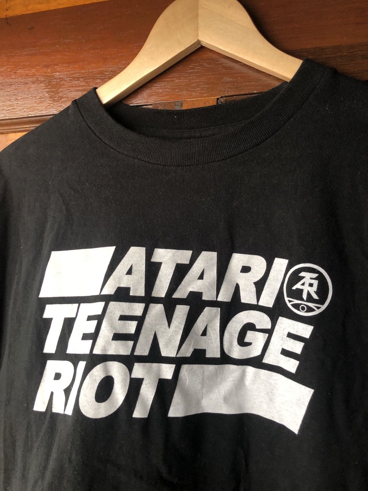 Band Tees 🔥DOPE🔥 ATARI TEENAGE RIOT ACTIVATE PROMO T SHIRT APHEX TWIN Size US L / EU 52-54 / 3 - 2 Thumbnail