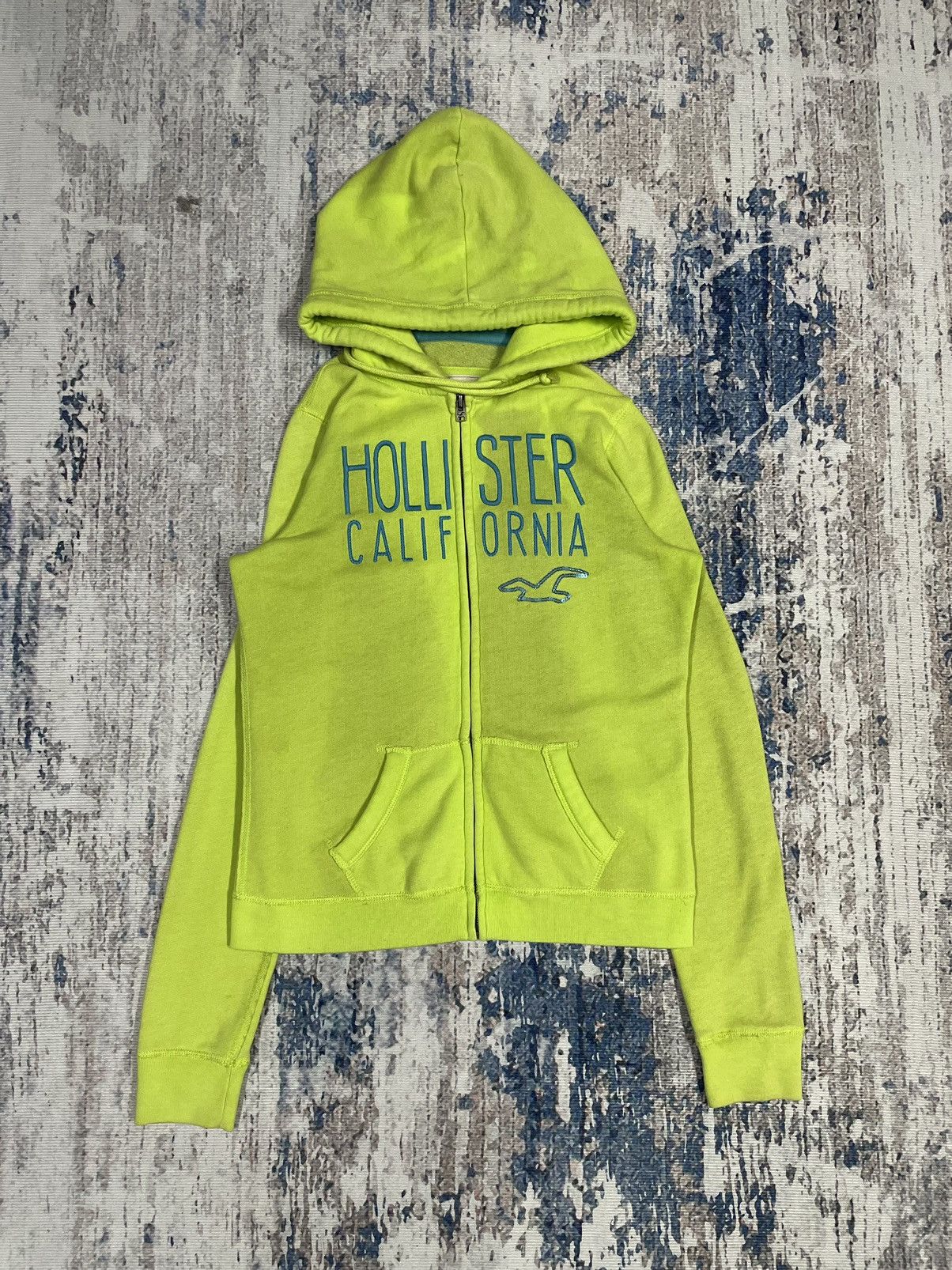 Hollister Y2k Hollister hoodie sweatshirt zip spell out abercrombie Size XS / US 0-2 / IT 36-38 - 1 Thumbnail