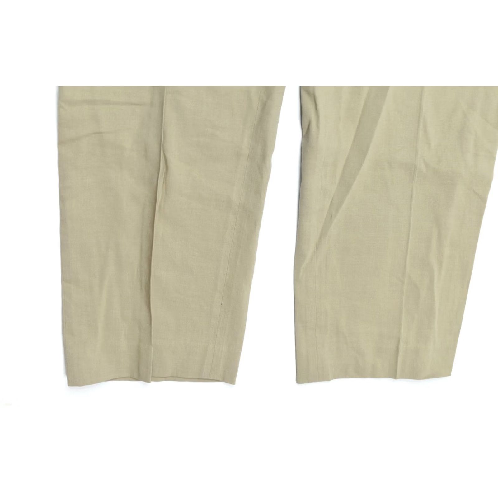 Theory Theory Pants Womens 6 Beige Treeca Pull-On Good Crunch Slim Fit Straight Cropped Size 28" / US 6 / IT 42 - 4 Thumbnail