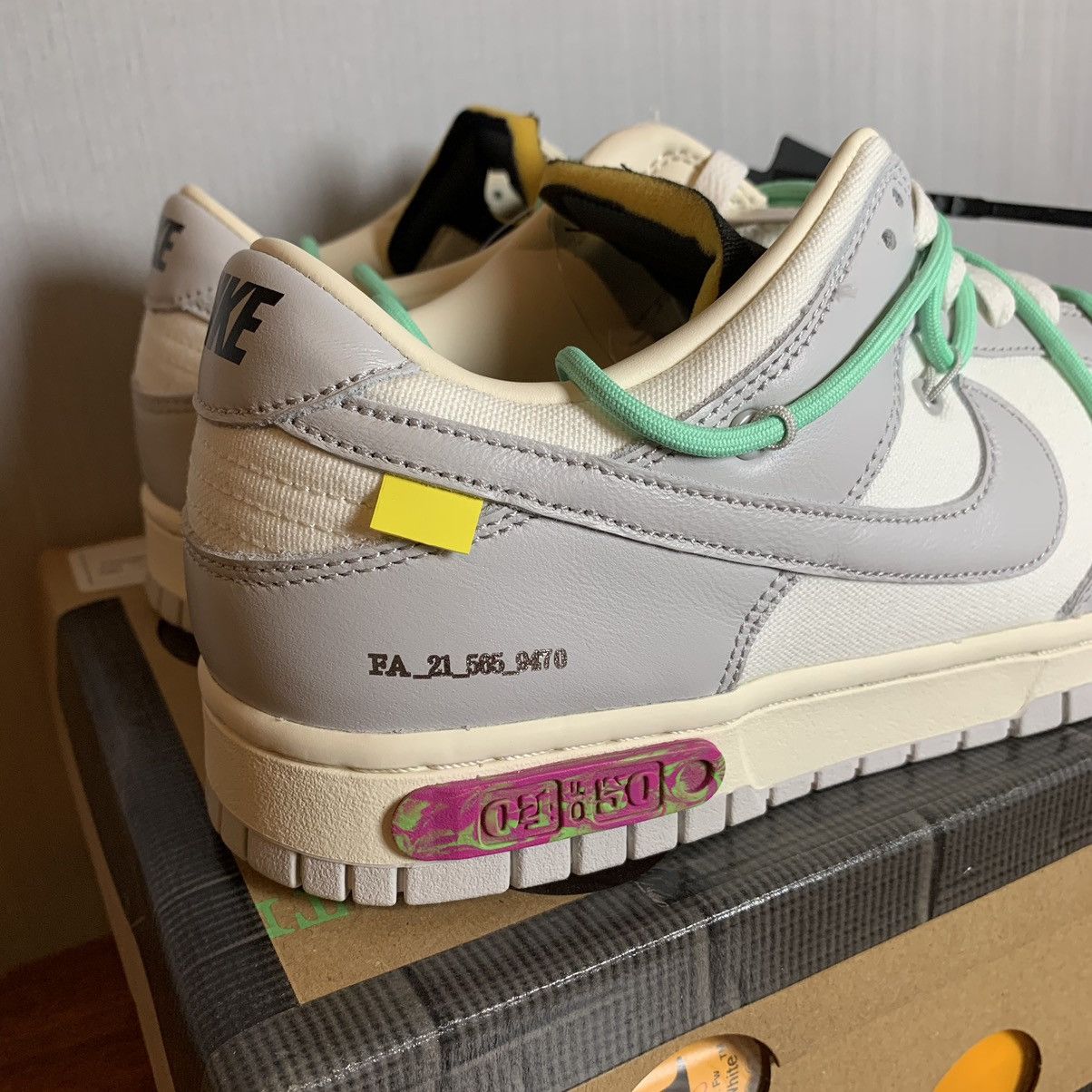 Nike × Off-White Off-White Nike Dunk Low Lot 4 Size US 11 / EU 44 - 6 Thumbnail