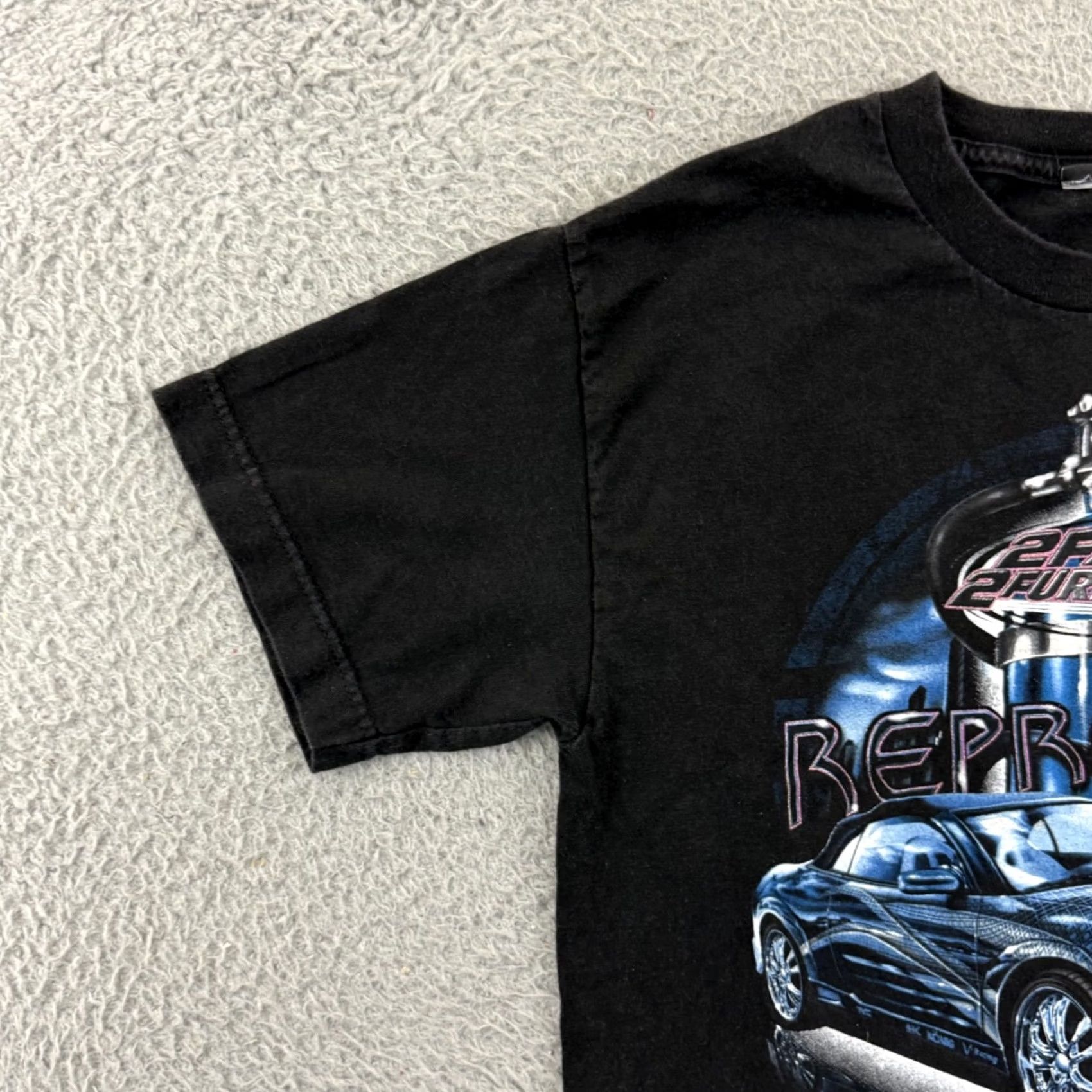 Vintage VINTAGE 2 Fast 2 Furious Shirt Men Small Black Short Sleeve Cars Movie Promo Y2K Size US S / EU 44-46 / 1 - 4 Thumbnail