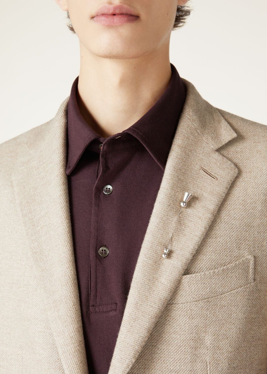 Loro Piana o1w1db10825 FAO6520 Torino Jacket in Beige Size US S / EU 44-46 / 1 - 3 Thumbnail