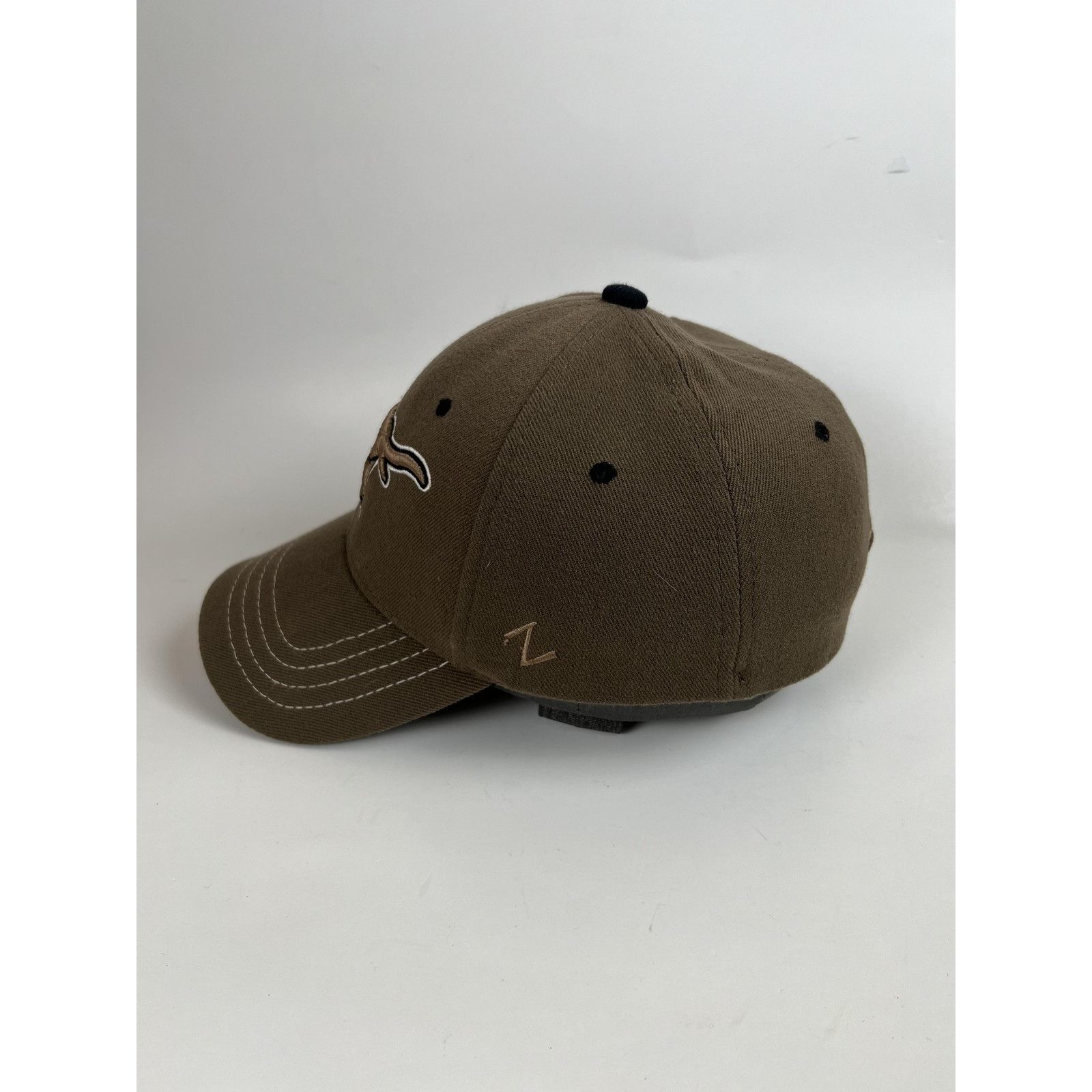 Zephyr Vintage Texas Longhorns Hat Cap Fitted Mens Large Brown NCAA Size ONE SIZE - 4 Thumbnail