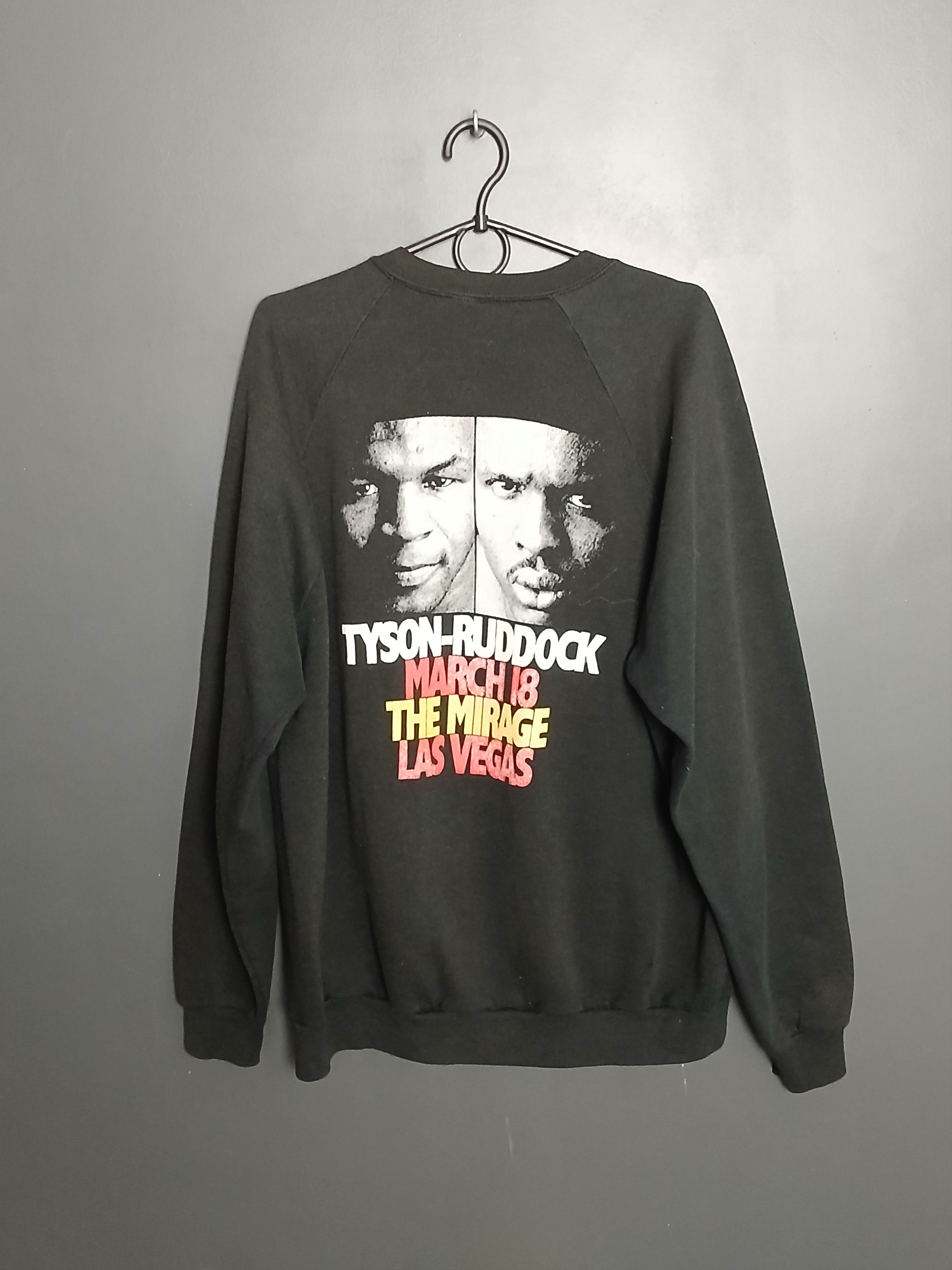 Vintage XXXL Vintage 1991 Tyson vs Ruddock Sweatshirt Size US XXL / EU 58 / 5 - 1 Thumbnail