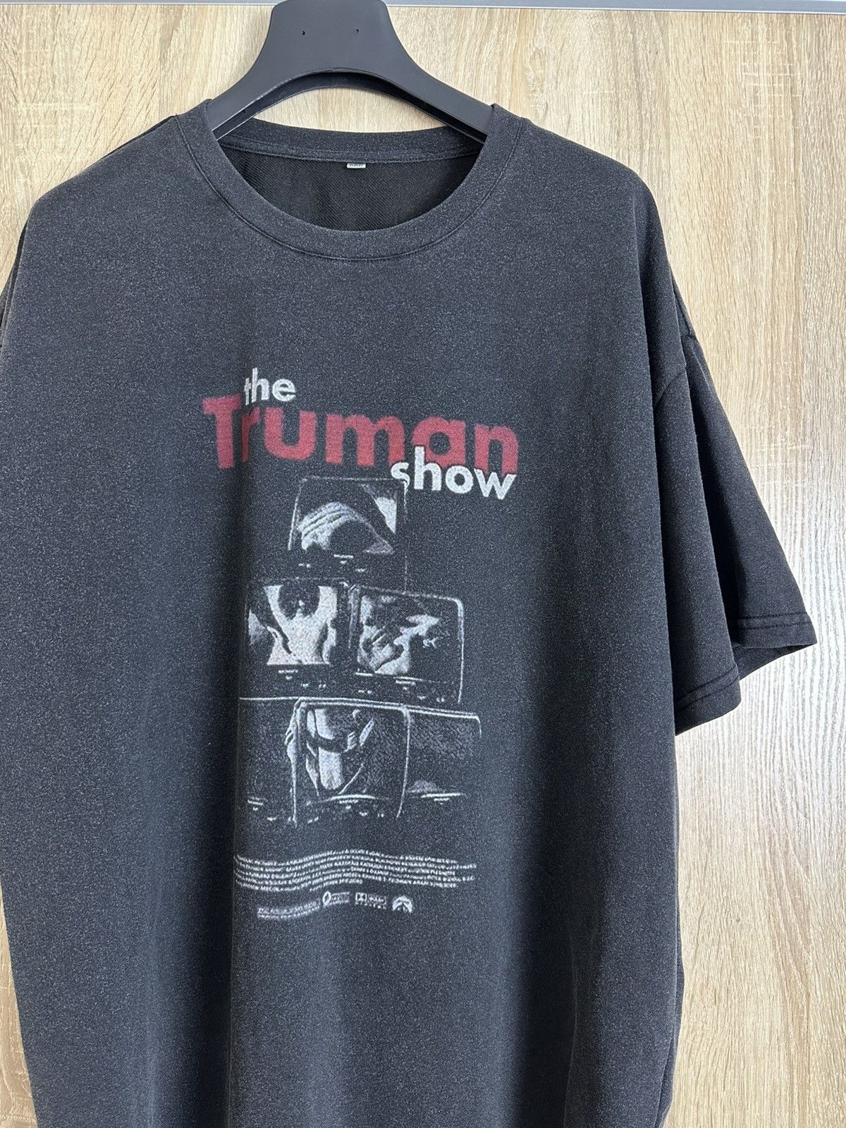 Vintage 🔥 1998 The Truman Show Vintage Movie Jim Carrey T Shirt Size US XXL / EU 58 / 5 - 1 Thumbnail