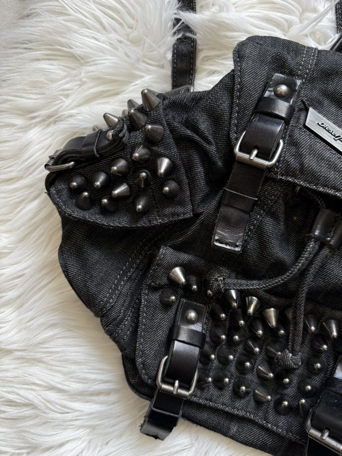 Diesel jeans diesel backpack with studs x if six was nine y2k Size ONE SIZE - 10 Thumbnail