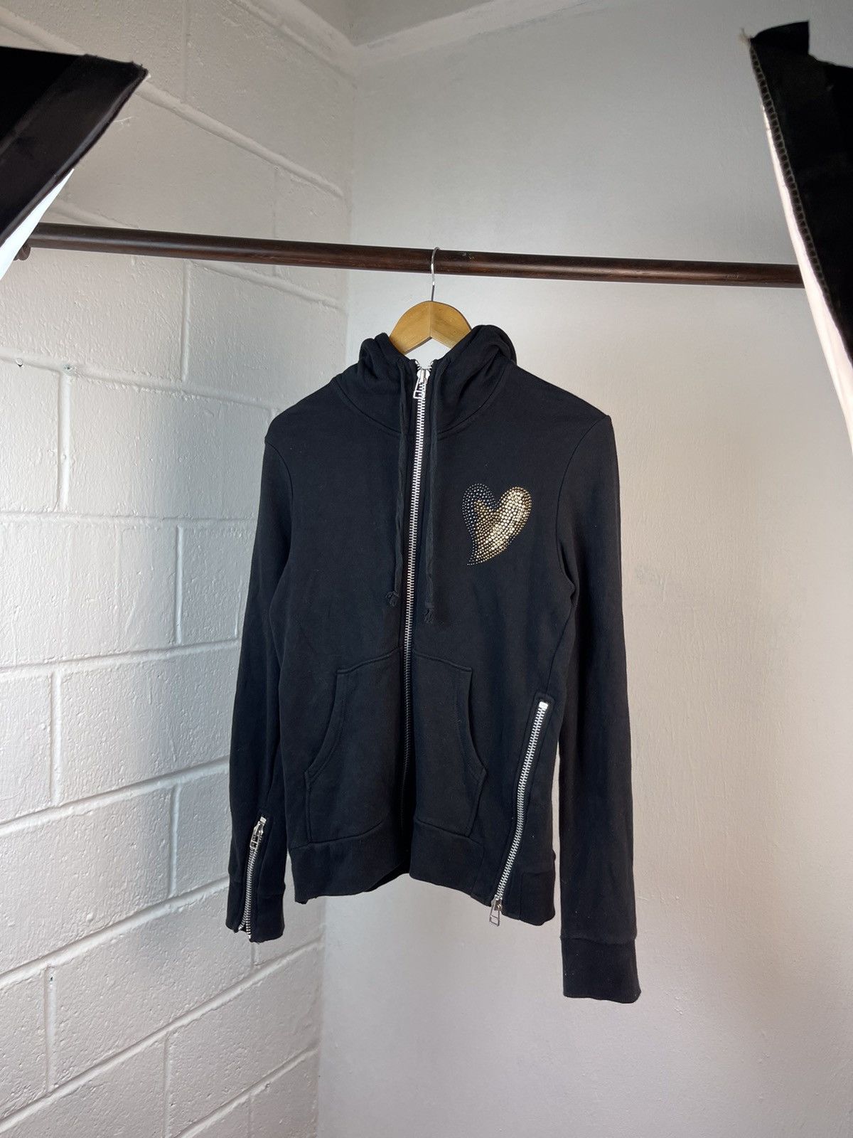 If Six Was Nine F/W 2004 Roen x Semantic Design Skull Zipper Hoodie Size US S / EU 44-46 / 1 - 5 Thumbnail