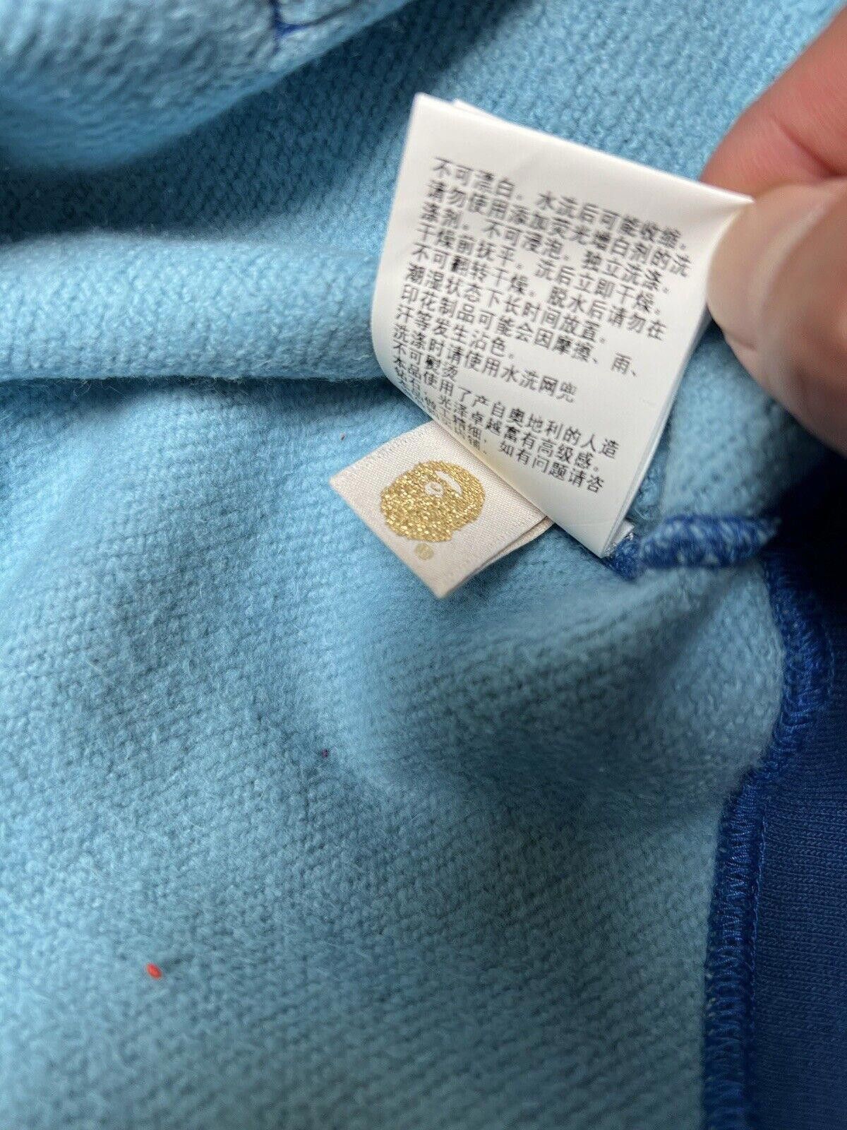 Bape BAPE A Bathing Ape Head Hoodie Blue Multi Camo Swarovski XL Size US XL / EU 56 / 4 - 6 Thumbnail