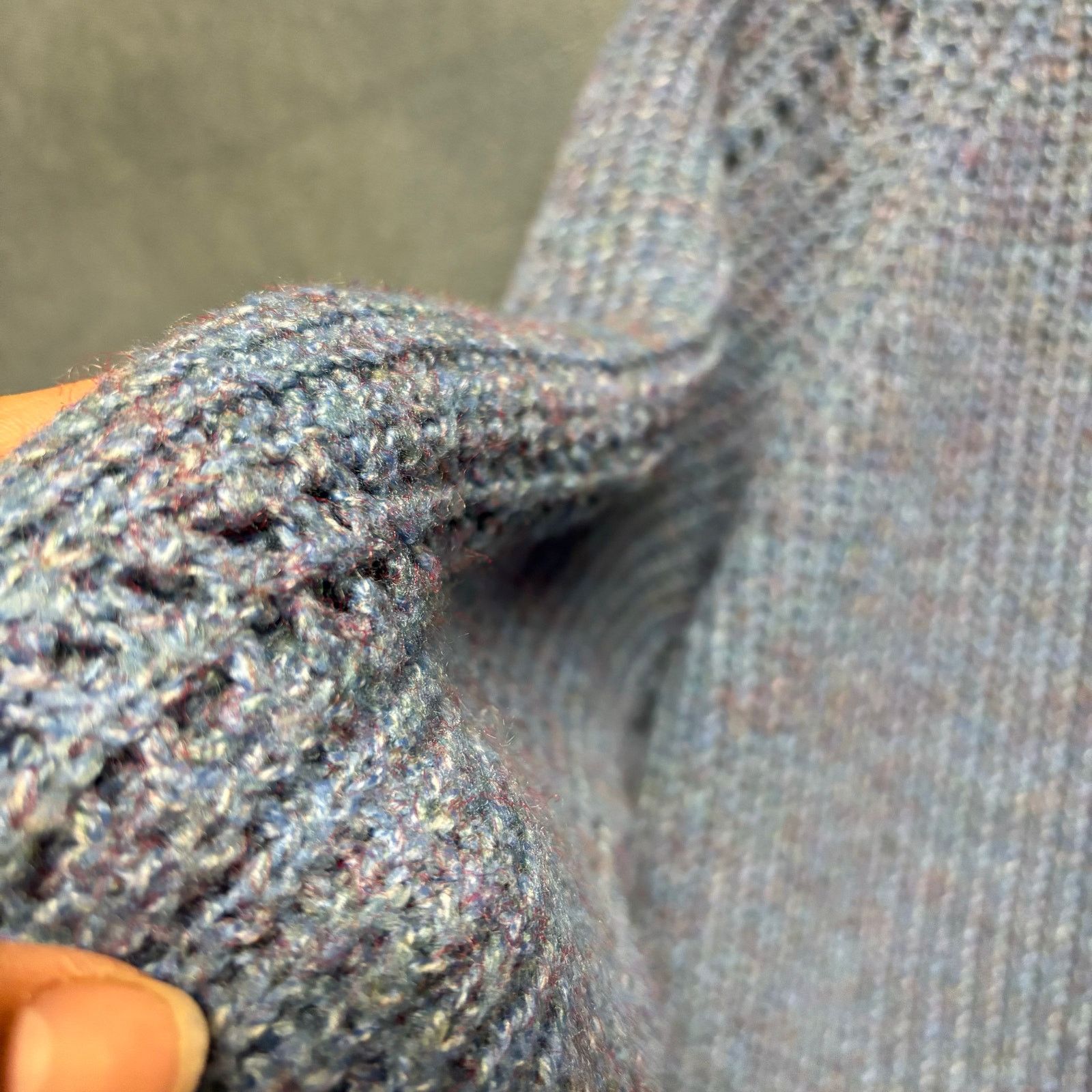 Other Woven Sweater Knit Womens Mock Turtleneck Multicolor Size XL / US 12-14 / IT 48-50 - 12 Thumbnail