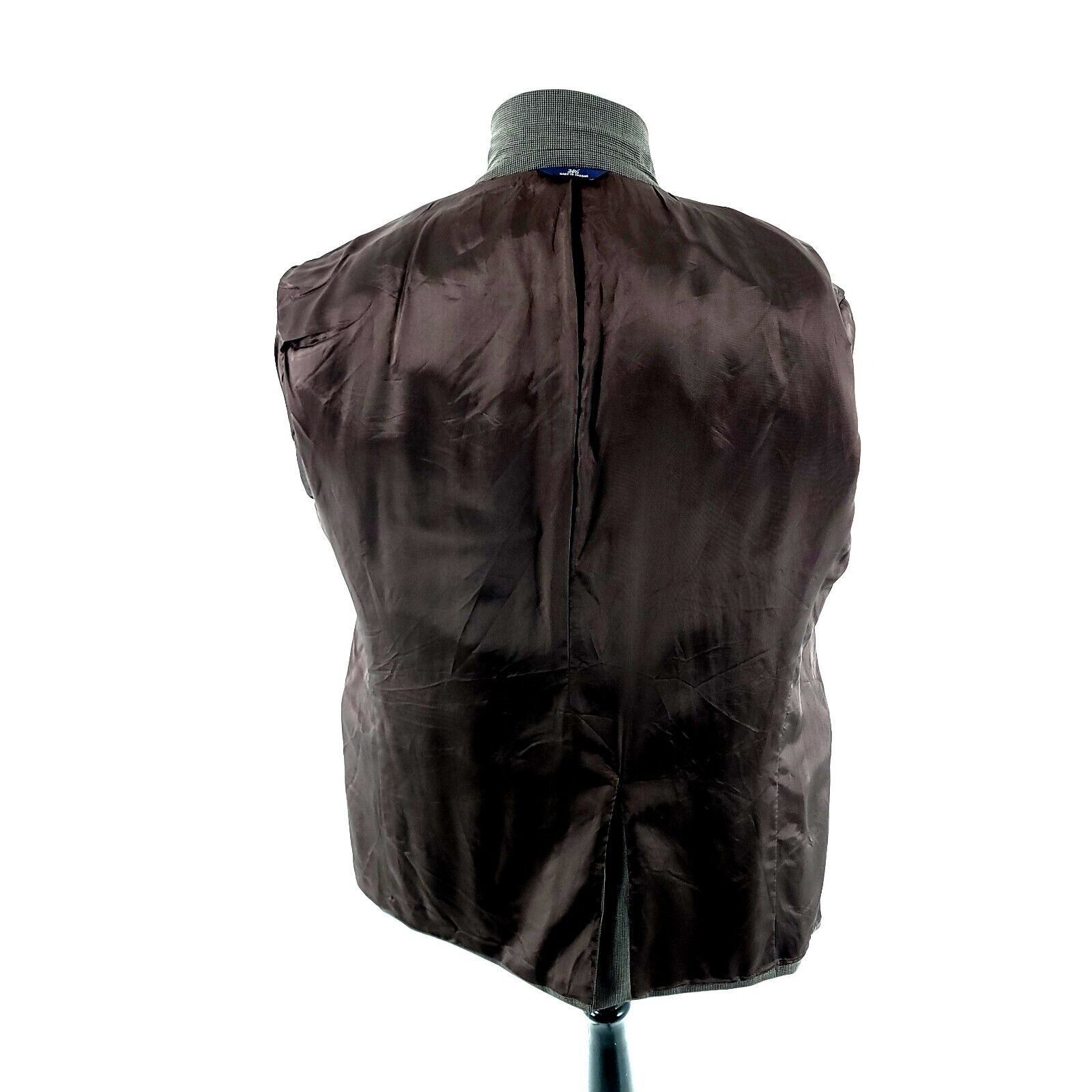 Brooks Brothers DAMAGED 346 Brooks Brothers Stretch Wool 2 Button Blazer 42L Size 42L - 12 Thumbnail