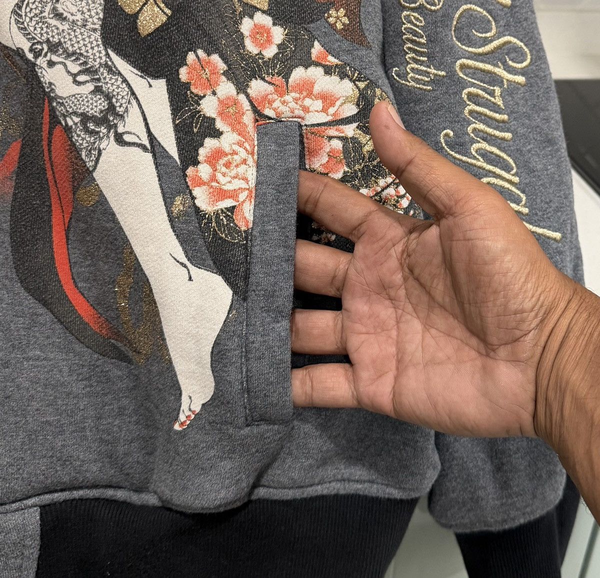 Japanese Brand Dangerous Beauty Killer Divine Punishment zip-up hoodie Size US XL / EU 56 / 4 - 9 Thumbnail