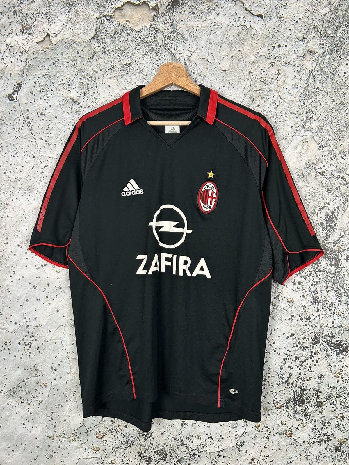 Adidas × Soccer Jersey × Vintage Vintage AC Milan 2005 Adidas 