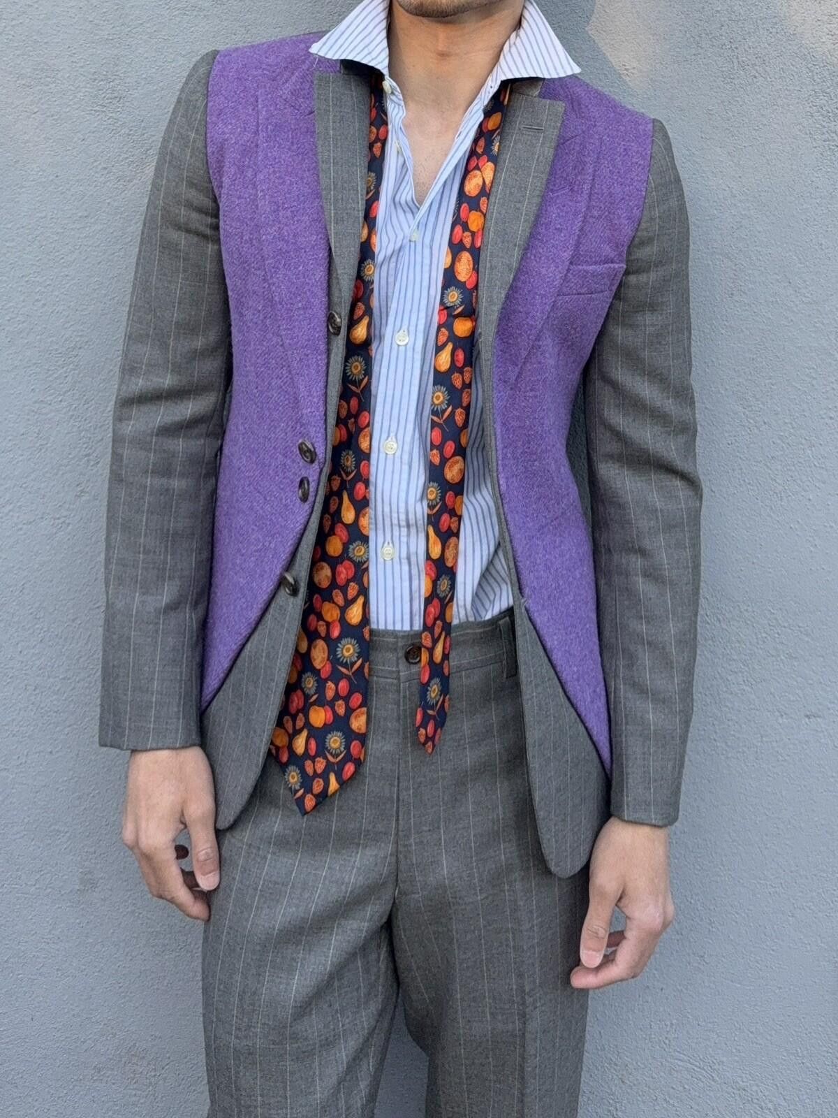 Comme des Garcons Comme Des Garcons Homme Plus AW2009 Curve Panelled Wool Suit Size US XS / EU 42 / 0 - 3 Thumbnail