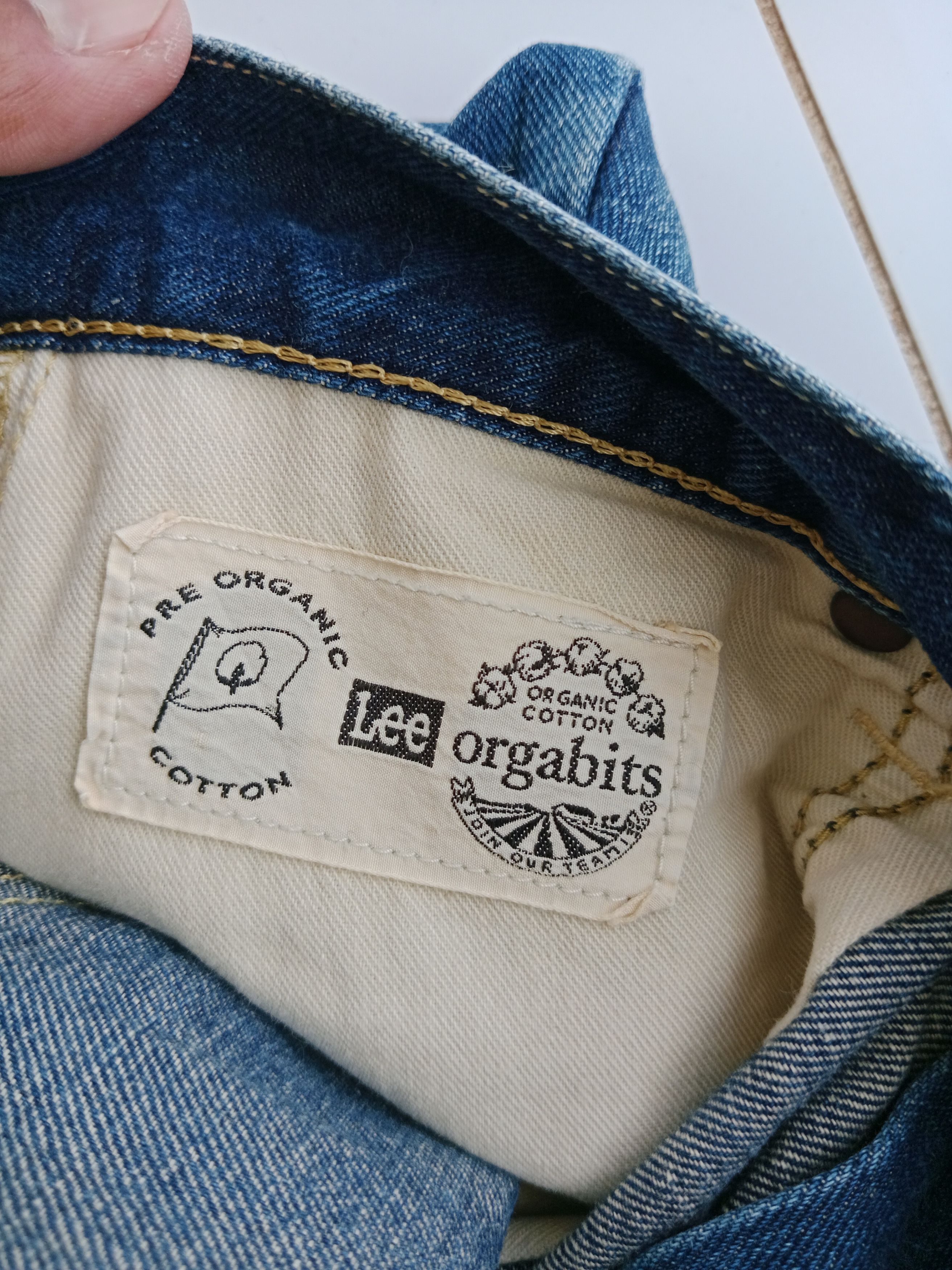Lee Vintage Lee Mini Skirt Blue Denim Nice Style Size 31" - 10 Thumbnail