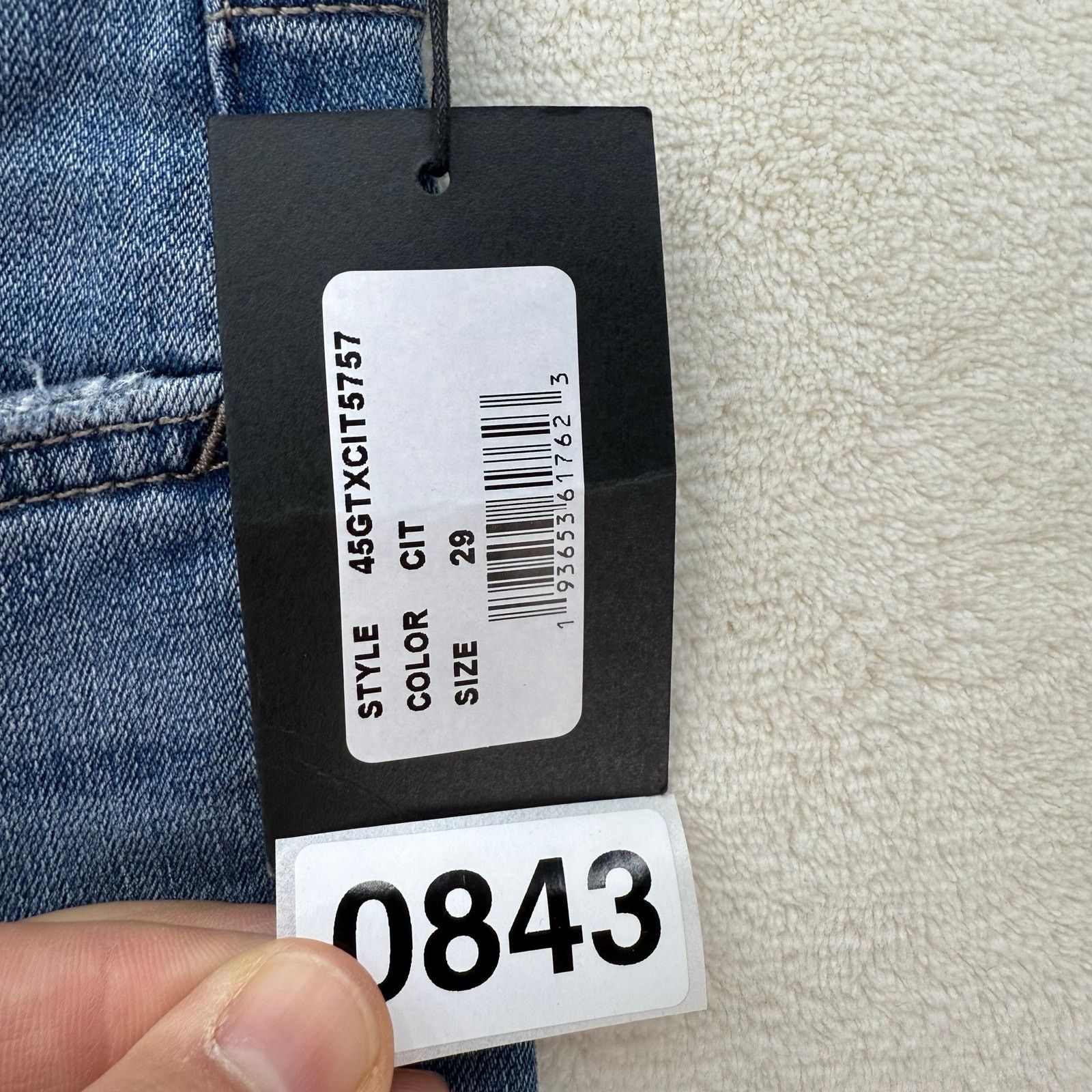 Joe's JOE'S WOMEN'S 29 CALLISTO HIGH RISE CURVY SKINNY ANKLE JEANS Size 29" - 3 Thumbnail