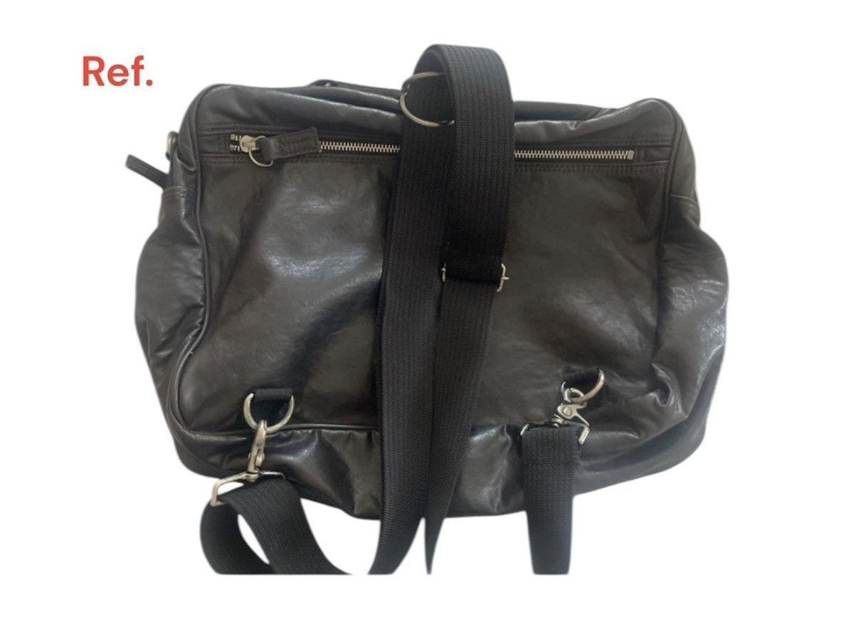 Jean Paul Gaultier Vintage Jean Paul Gaultier JPG Skull Brown Leather Handbag Size ONE SIZE - 10 Thumbnail