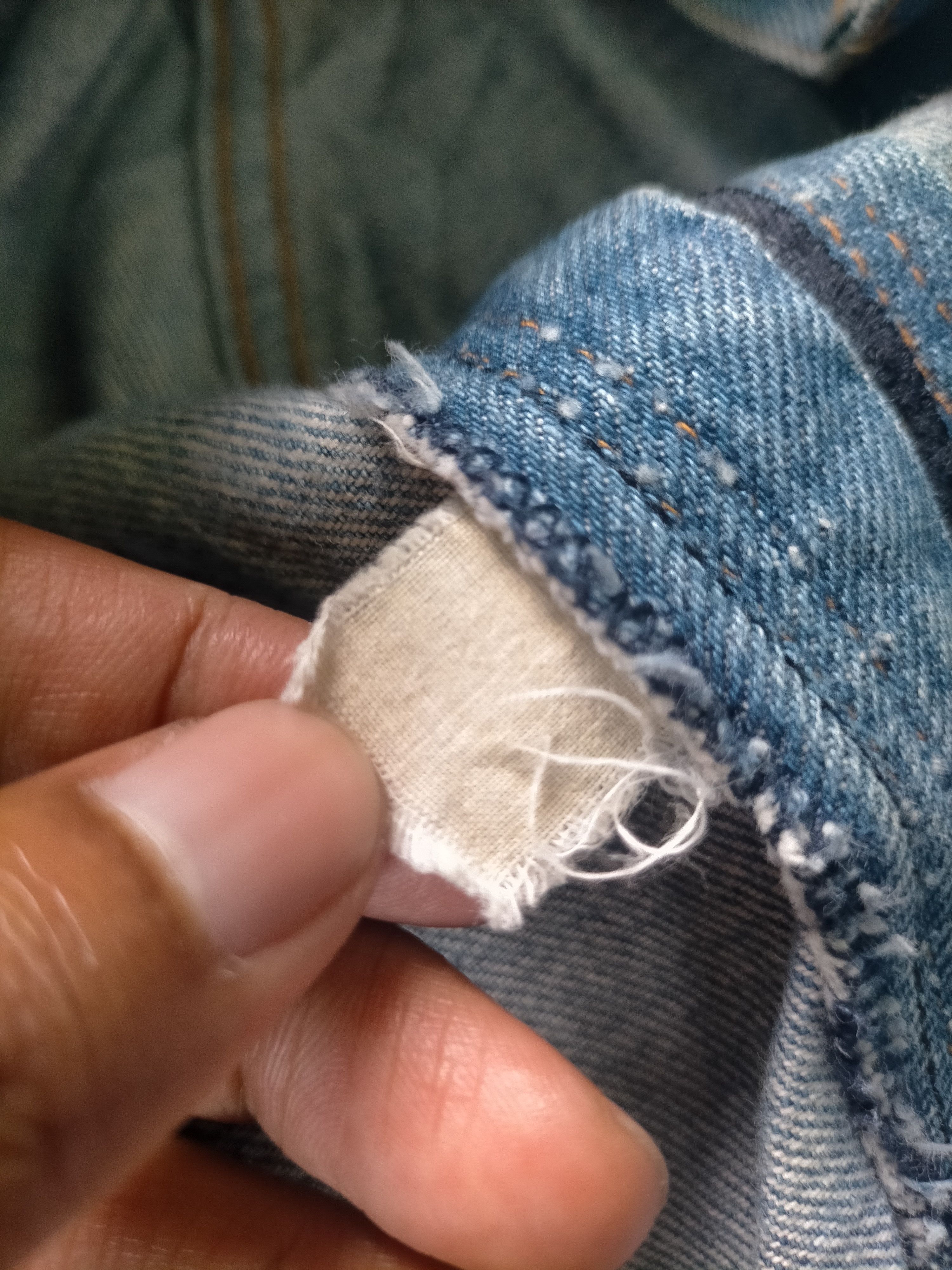 Levi's Rare Vintage 1960s Tuf Nut Flared Wash Jeans Size US 31 - 11 Thumbnail