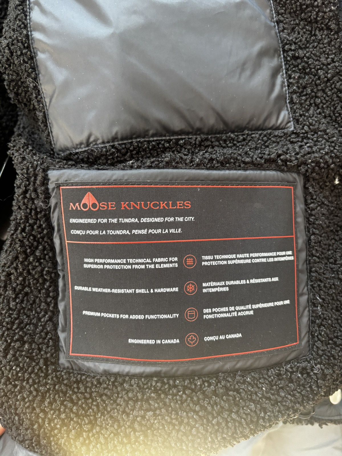 Moose Knuckles Moose Knuckles Elmira Sherpa Down Puffer Jacket in black Size US S / EU 44-46 / 1 - 2 Thumbnail