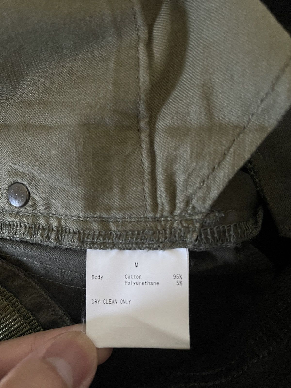 Vuja De Vuja De Olive 1.0 Cargo Pants Size US 30 / EU 46 - 3 Thumbnail