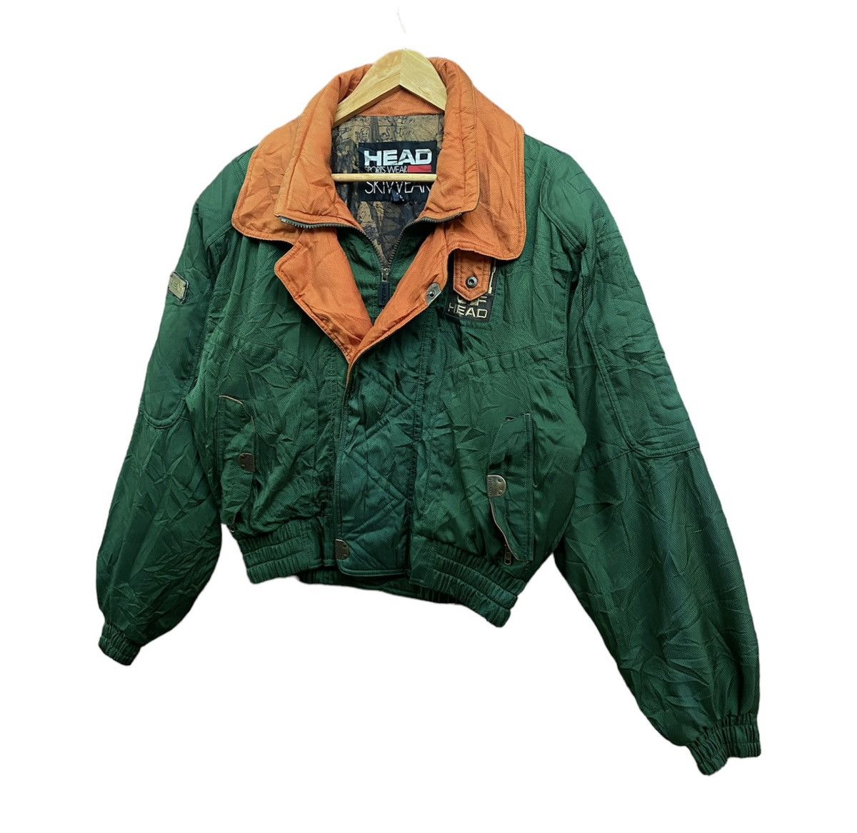 Vintage Vintage Head Skiwear Jacket Size US L / EU 52-54 / 3 - 3 Thumbnail
